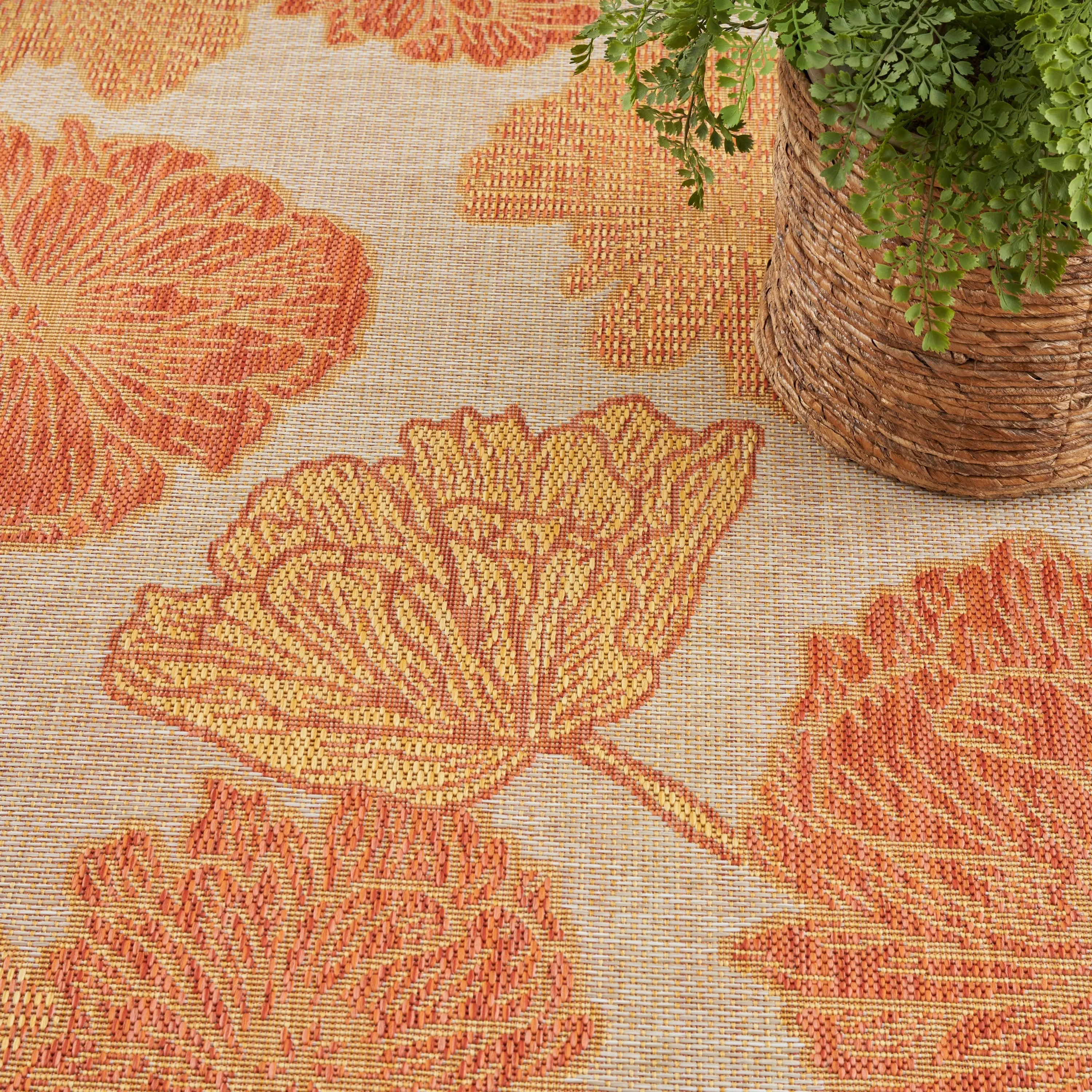 Nourison Garden Oasis Indoor/Outdoor Nature Area Rug