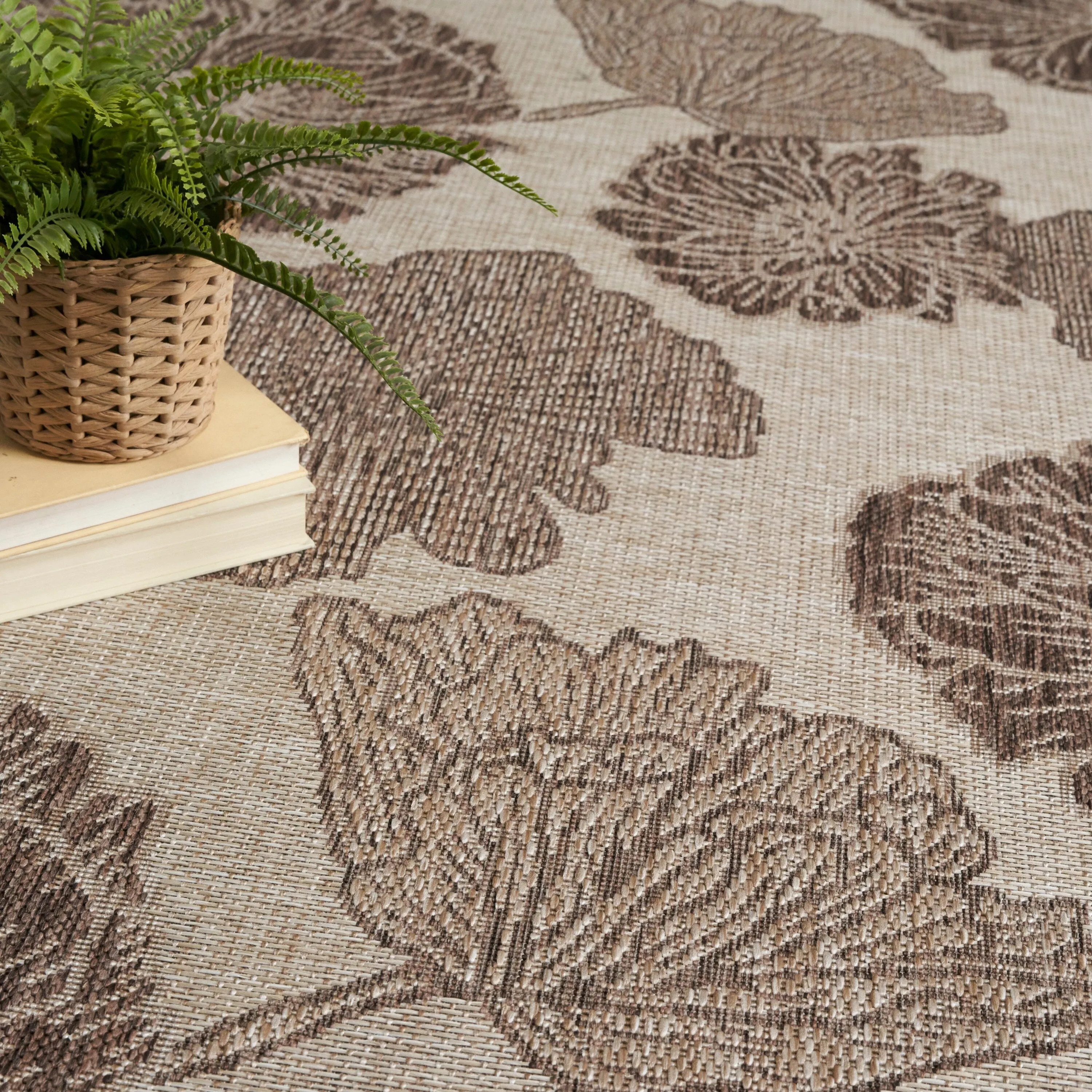 Nourison Garden Oasis Indoor/Outdoor Nature Area Rug