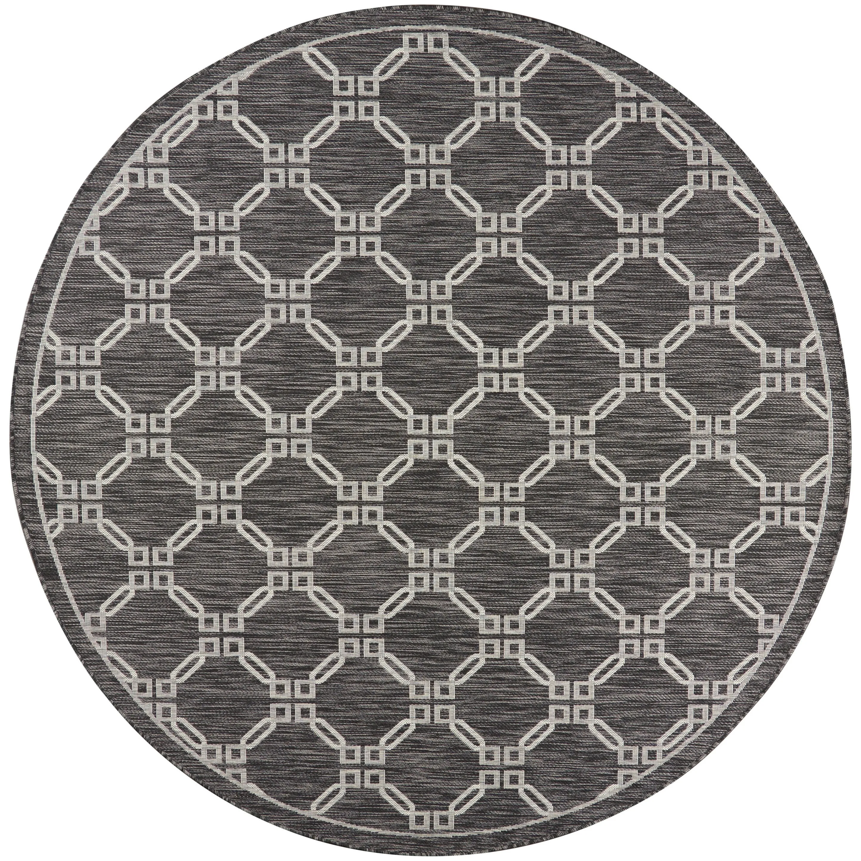 Nourison Garden Party Geometric Casual Indoor/Outdoor Area Rug