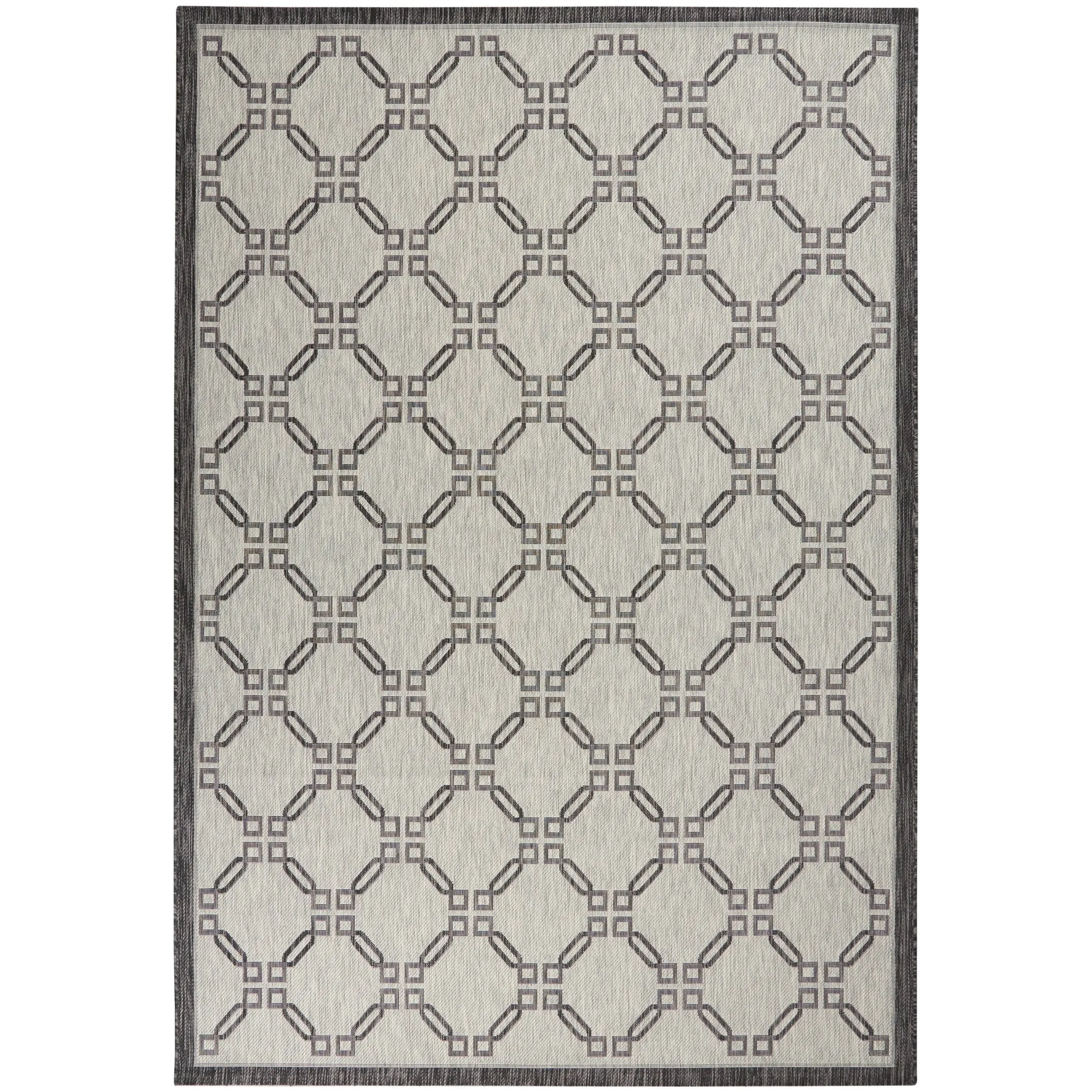 Nourison Garden Party Geometric Casual Indoor/Outdoor Area Rug