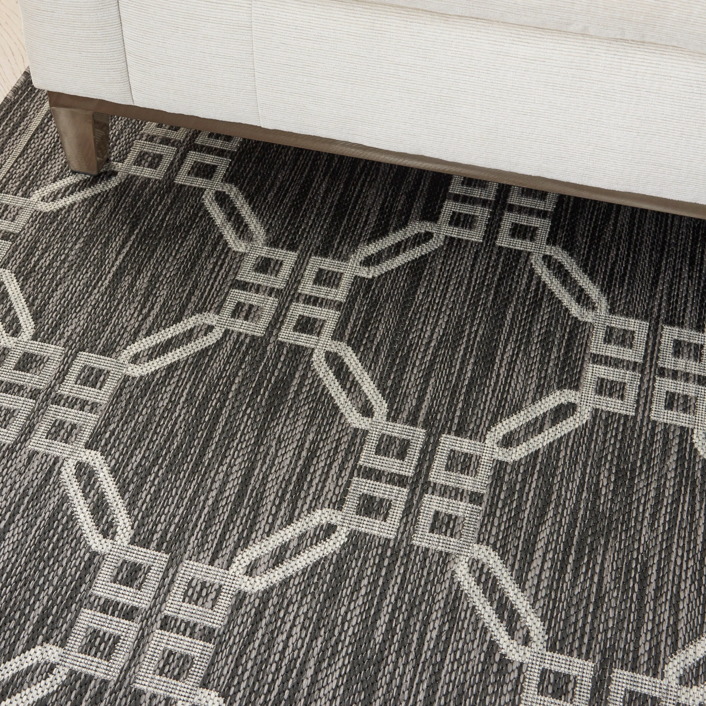 Nourison Garden Party Geometric Casual Indoor/Outdoor Area Rug
