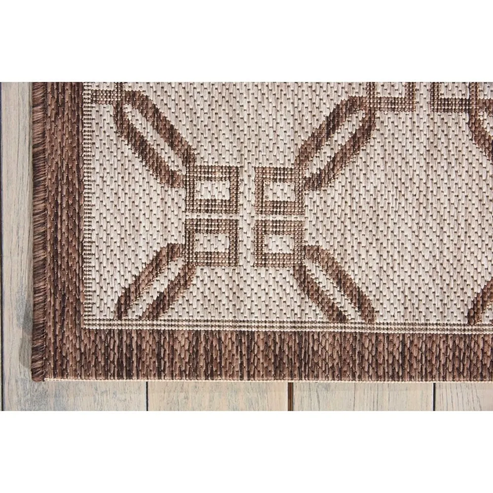 Nourison Garden Party Geometric Casual Indoor/Outdoor Area Rug