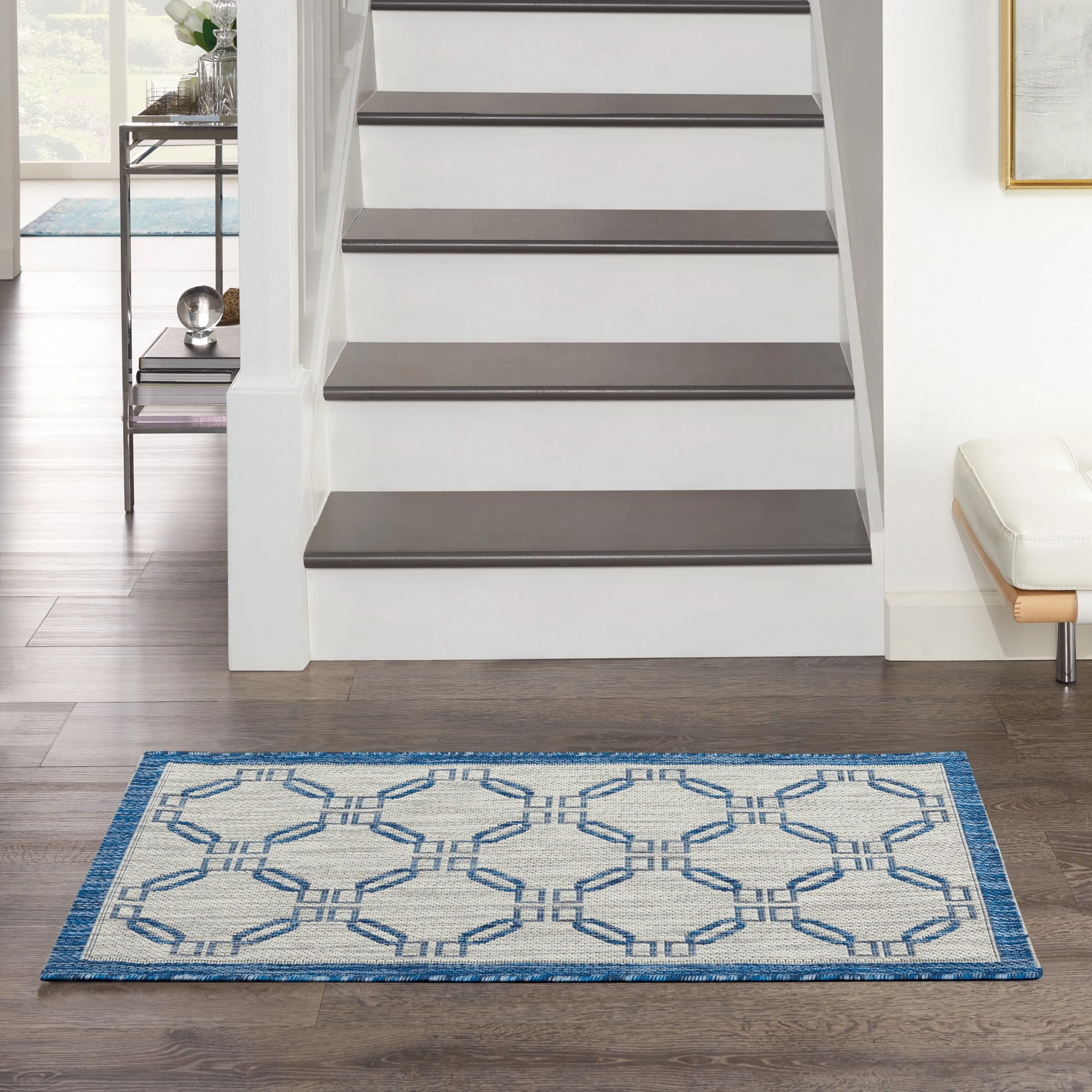 Nourison Garden Party Geometric Casual Indoor/Outdoor Area Rug