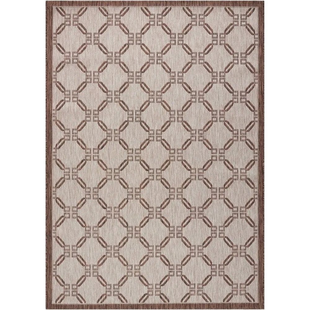 Nourison Garden Party Geometric Casual Indoor/Outdoor Area Rug
