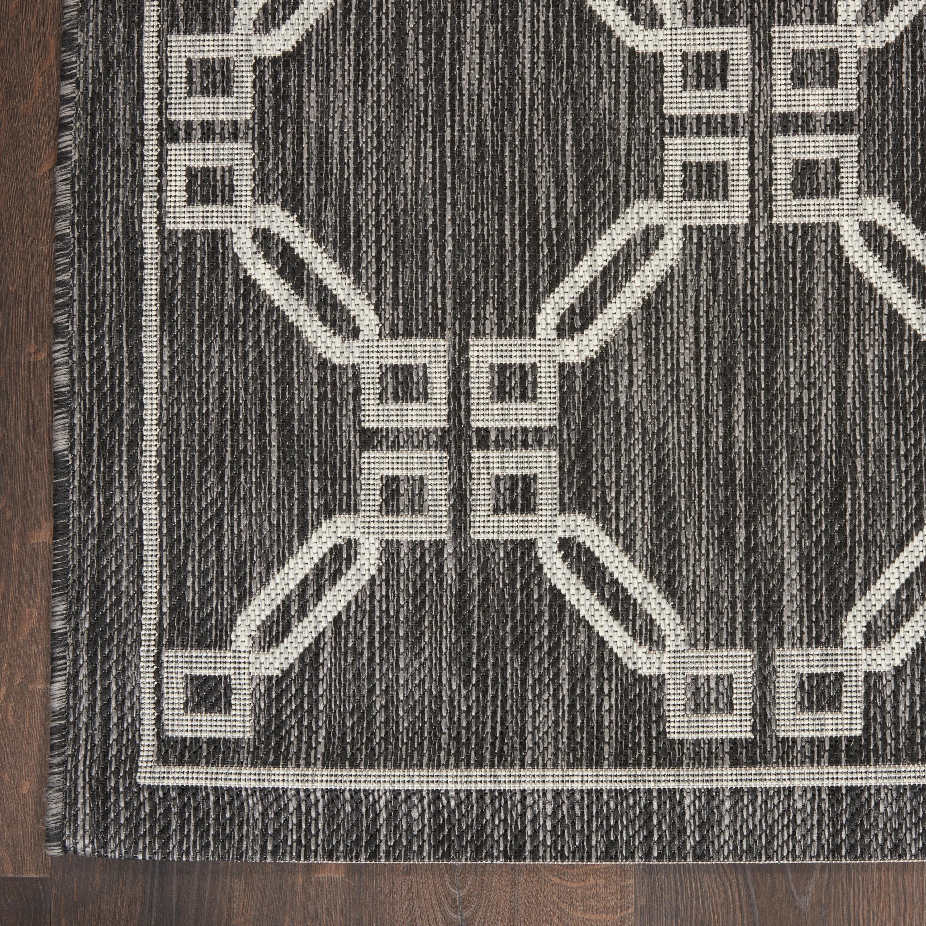 Nourison Garden Party Geometric Casual Indoor/Outdoor Area Rug