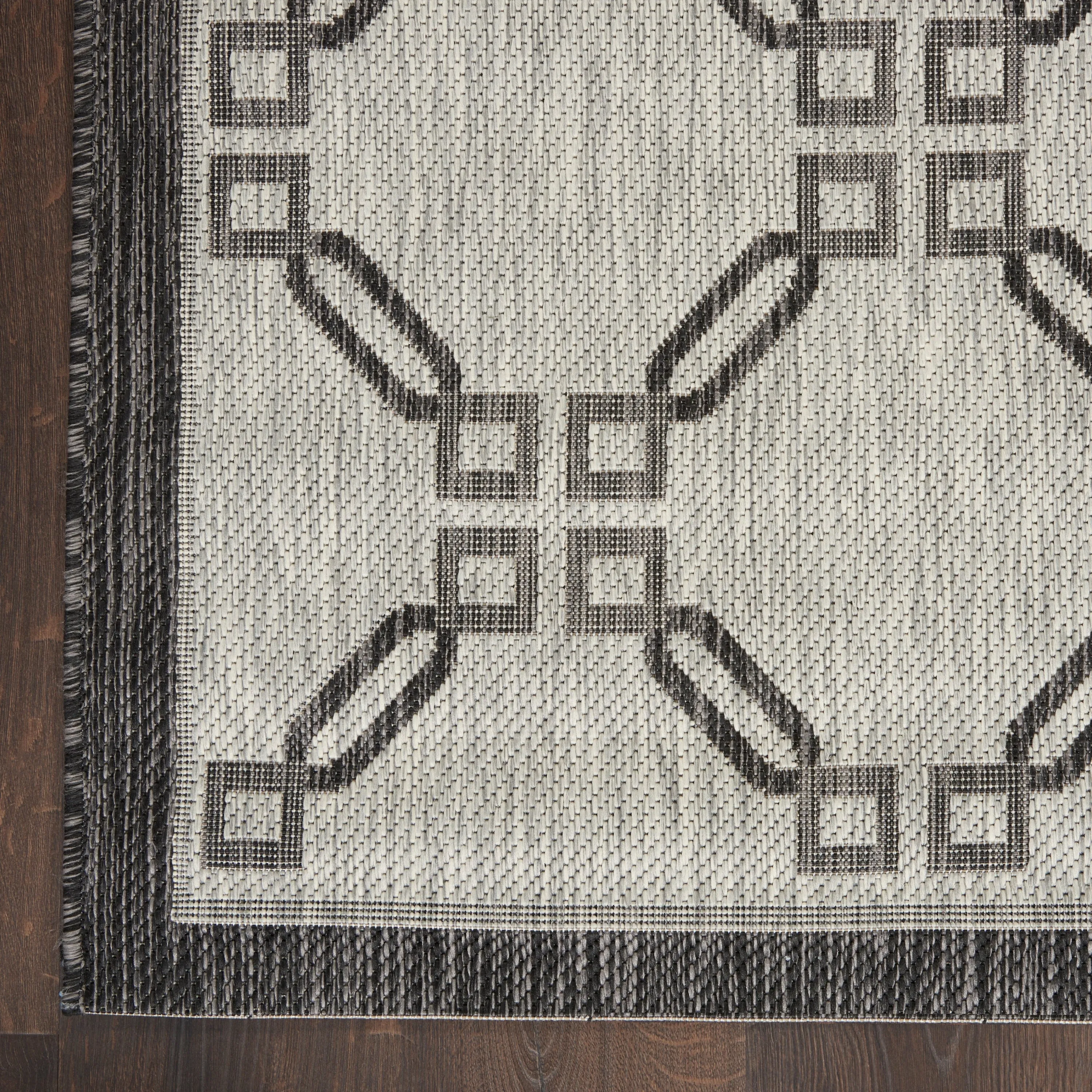 Nourison Garden Party Geometric Casual Indoor/Outdoor Area Rug