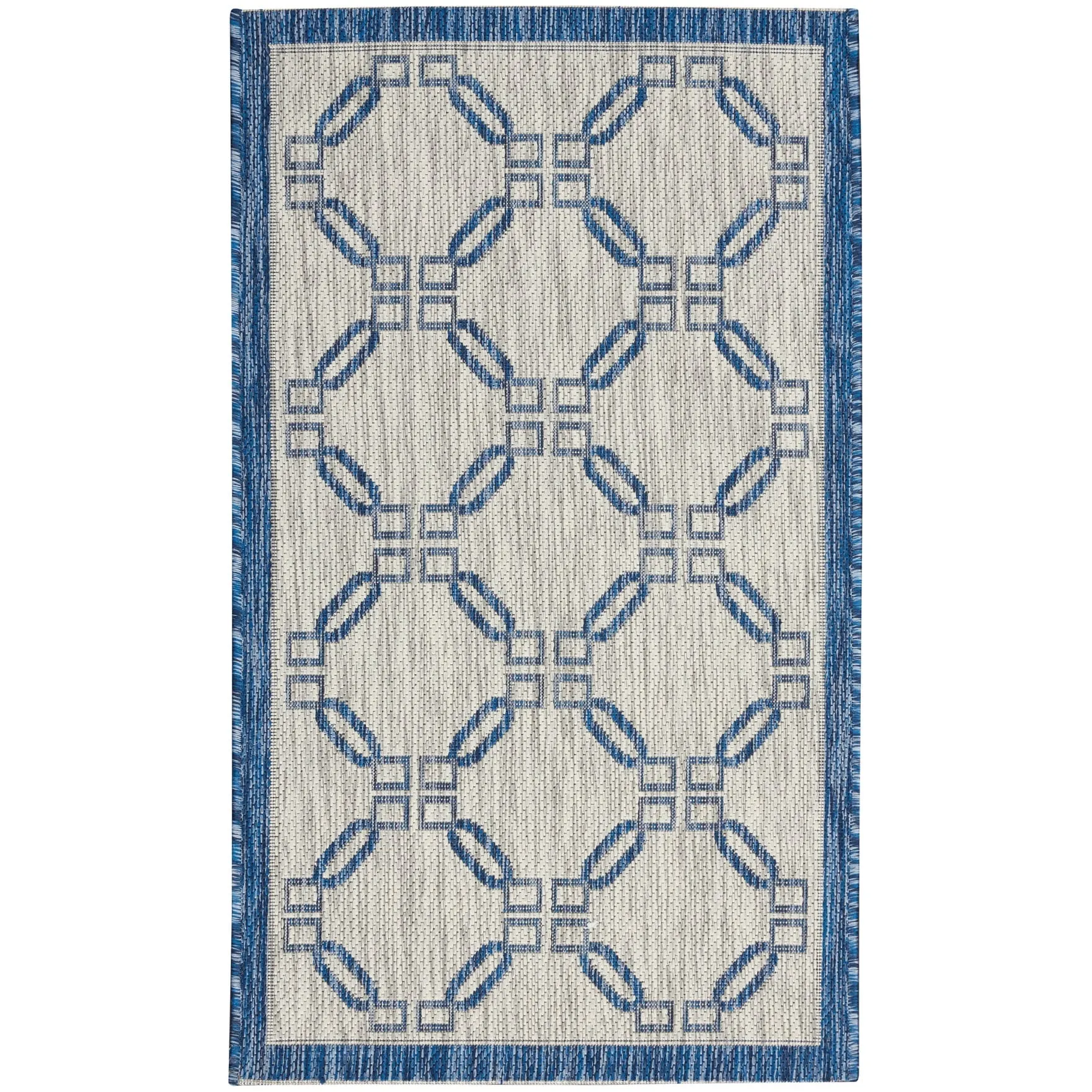 Nourison Garden Party Geometric Casual Indoor/Outdoor Area Rug