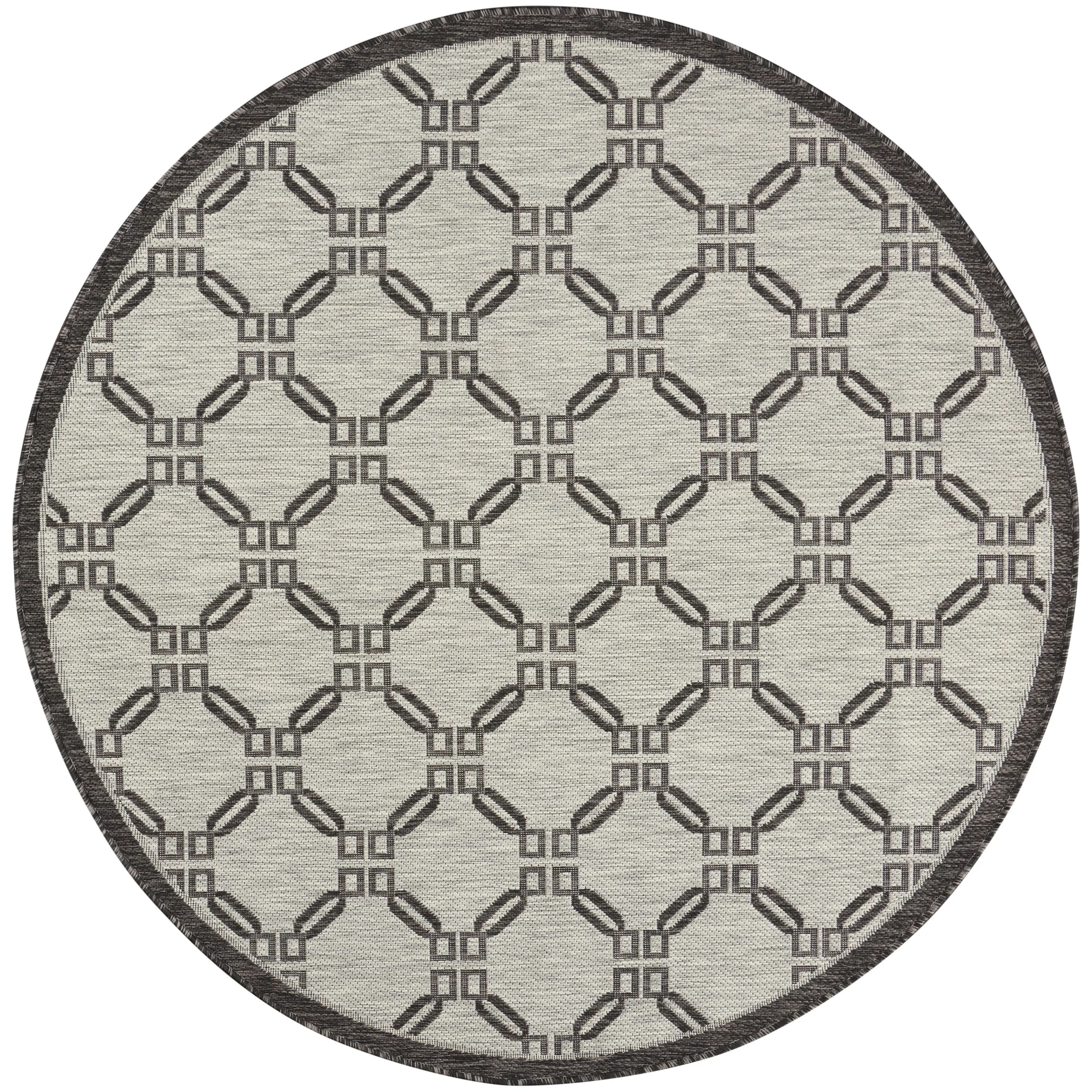 Nourison Garden Party Geometric Casual Indoor/Outdoor Area Rug