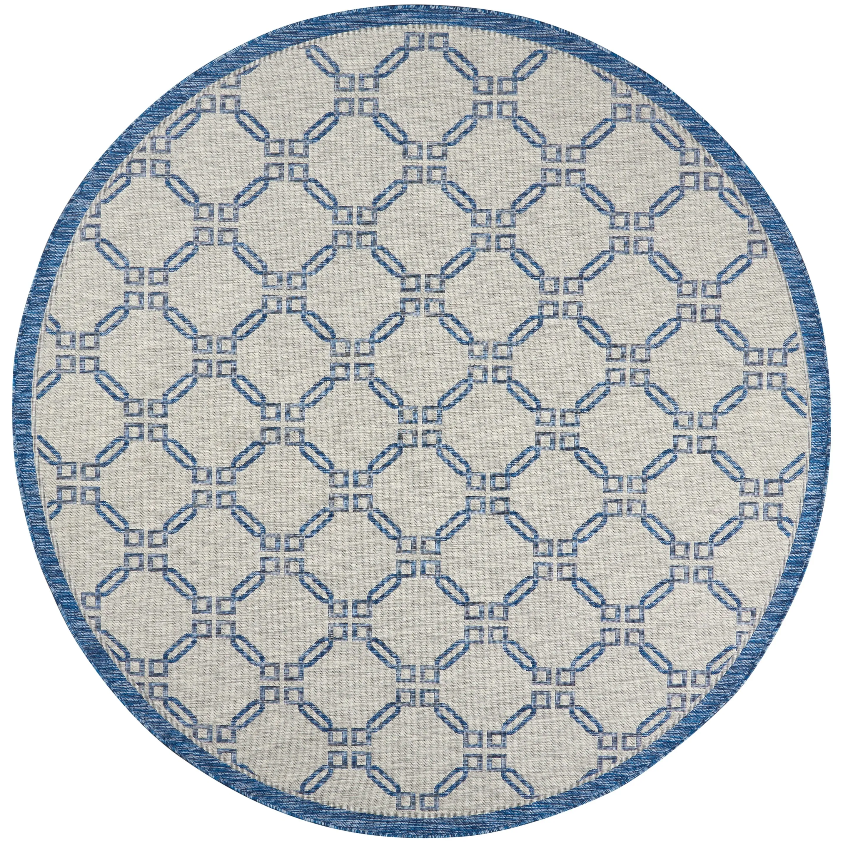 Nourison Garden Party Geometric Casual Indoor/Outdoor Area Rug