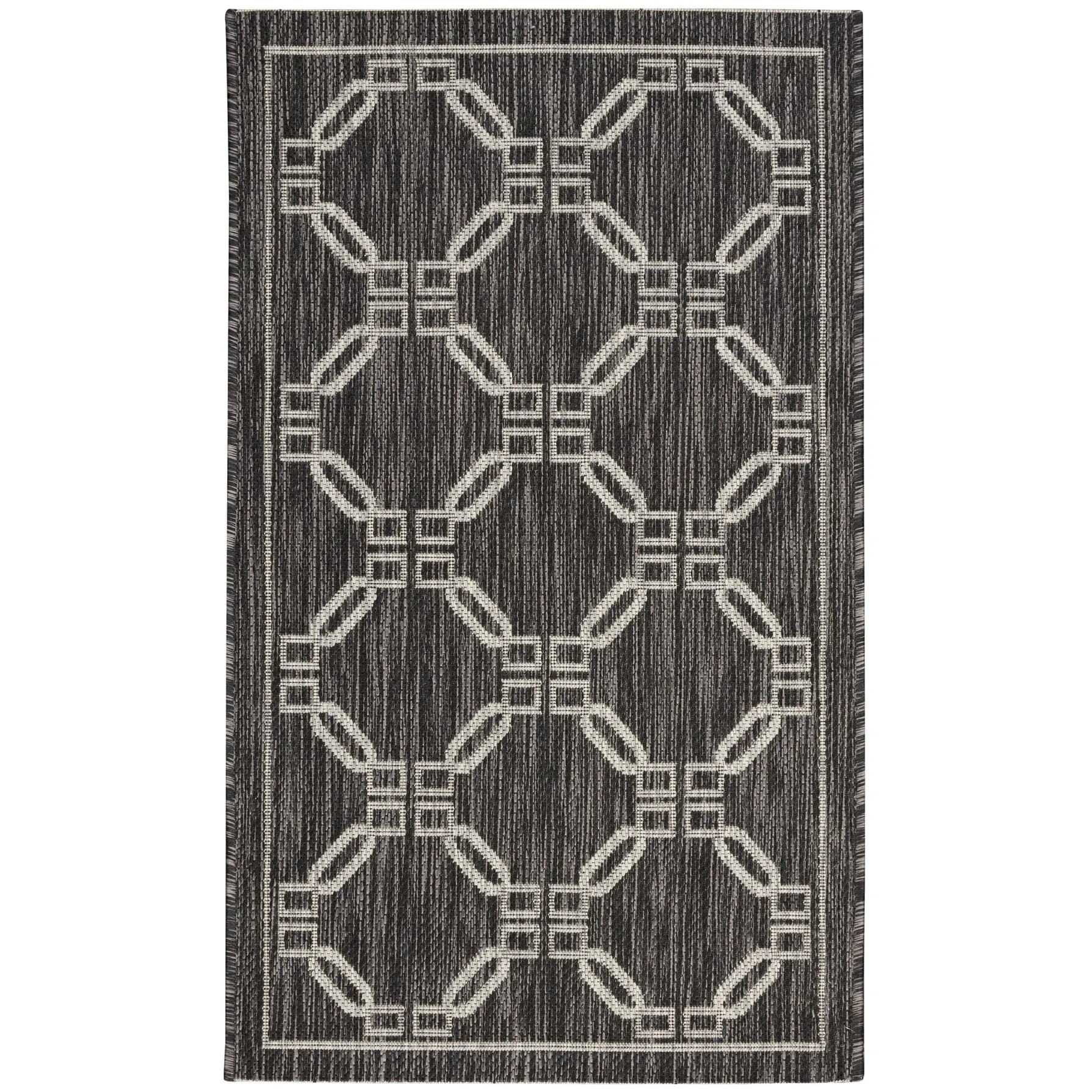 Nourison Garden Party Geometric Casual Indoor/Outdoor Area Rug