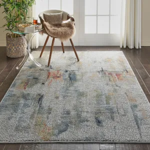 Nourison Global Vintage Textured Abstract Area Rug