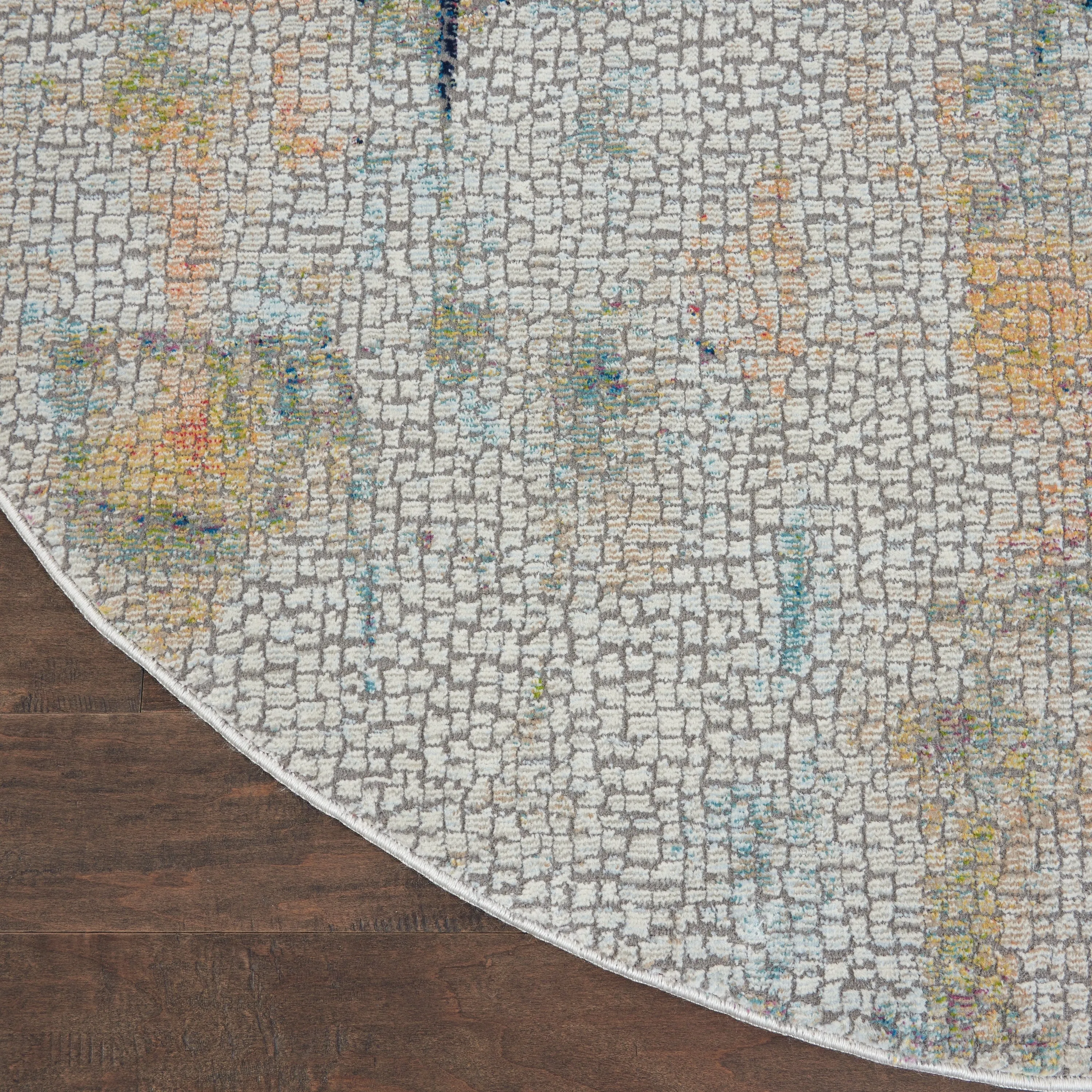 Nourison Global Vintage Textured Abstract Area Rug