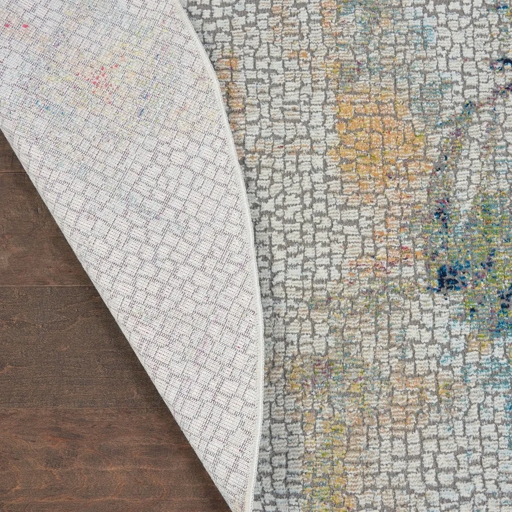 Nourison Global Vintage Textured Abstract Area Rug