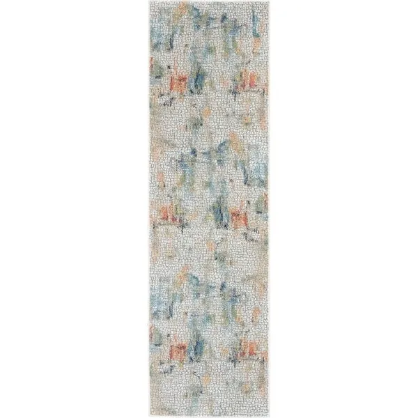 Nourison Global Vintage Textured Abstract Area Rug