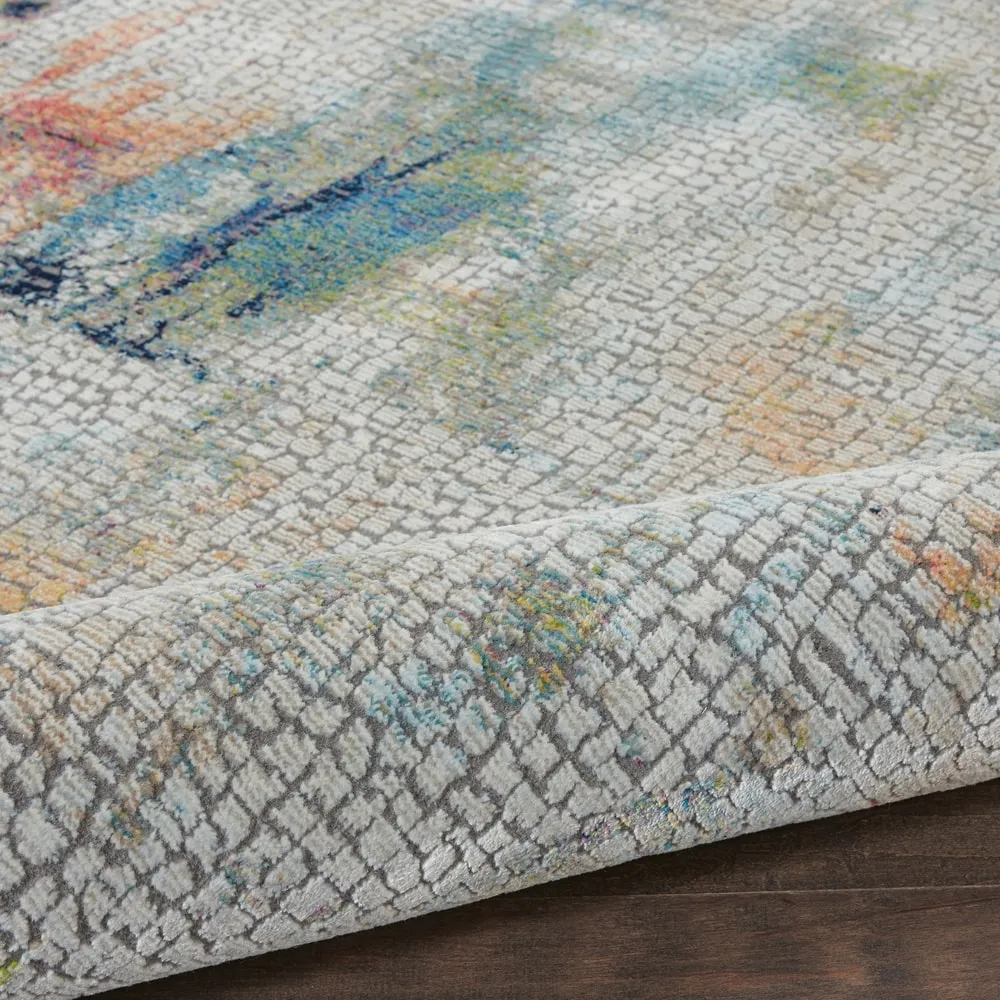 Nourison Global Vintage Textured Abstract Area Rug