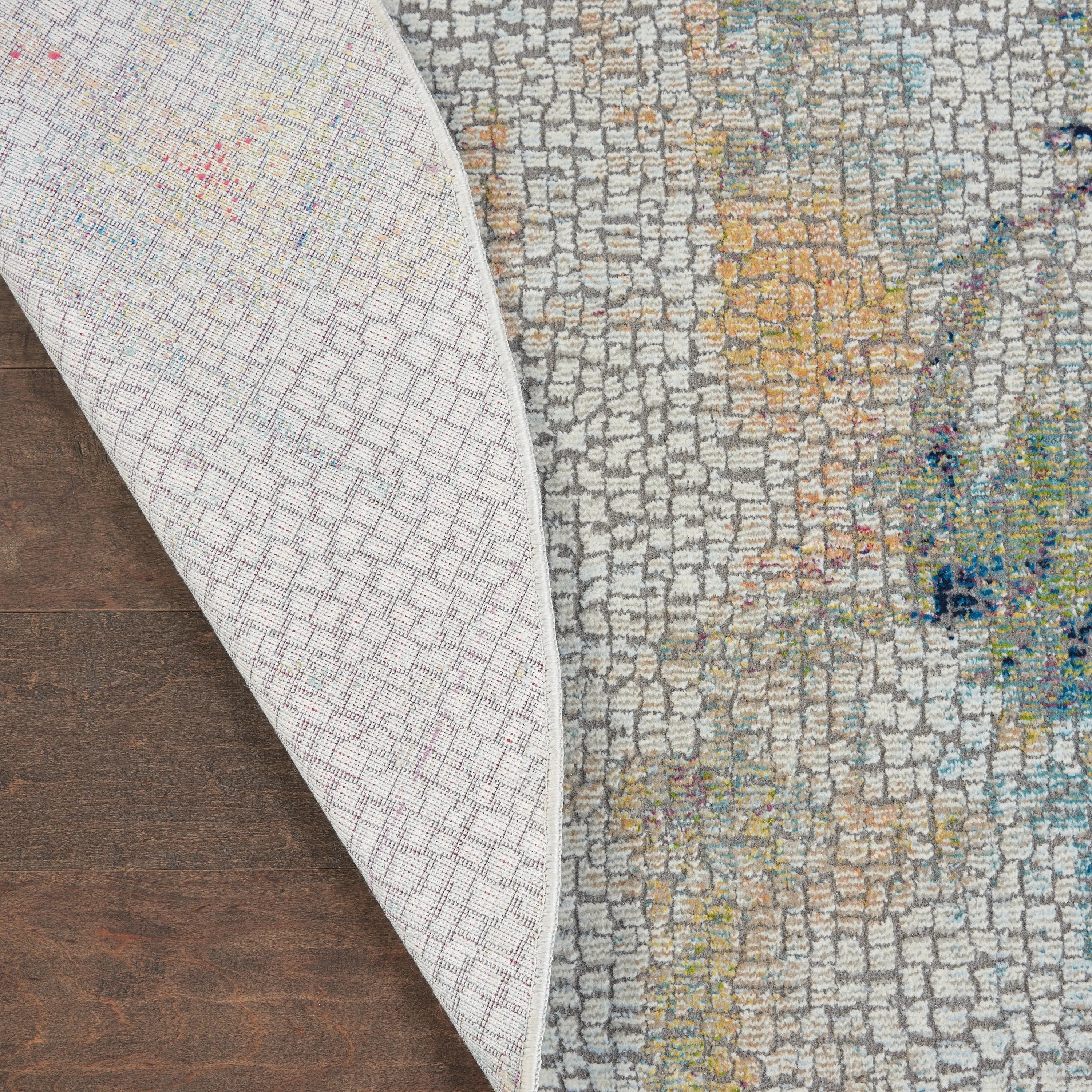 Nourison Global Vintage Textured Abstract Area Rug