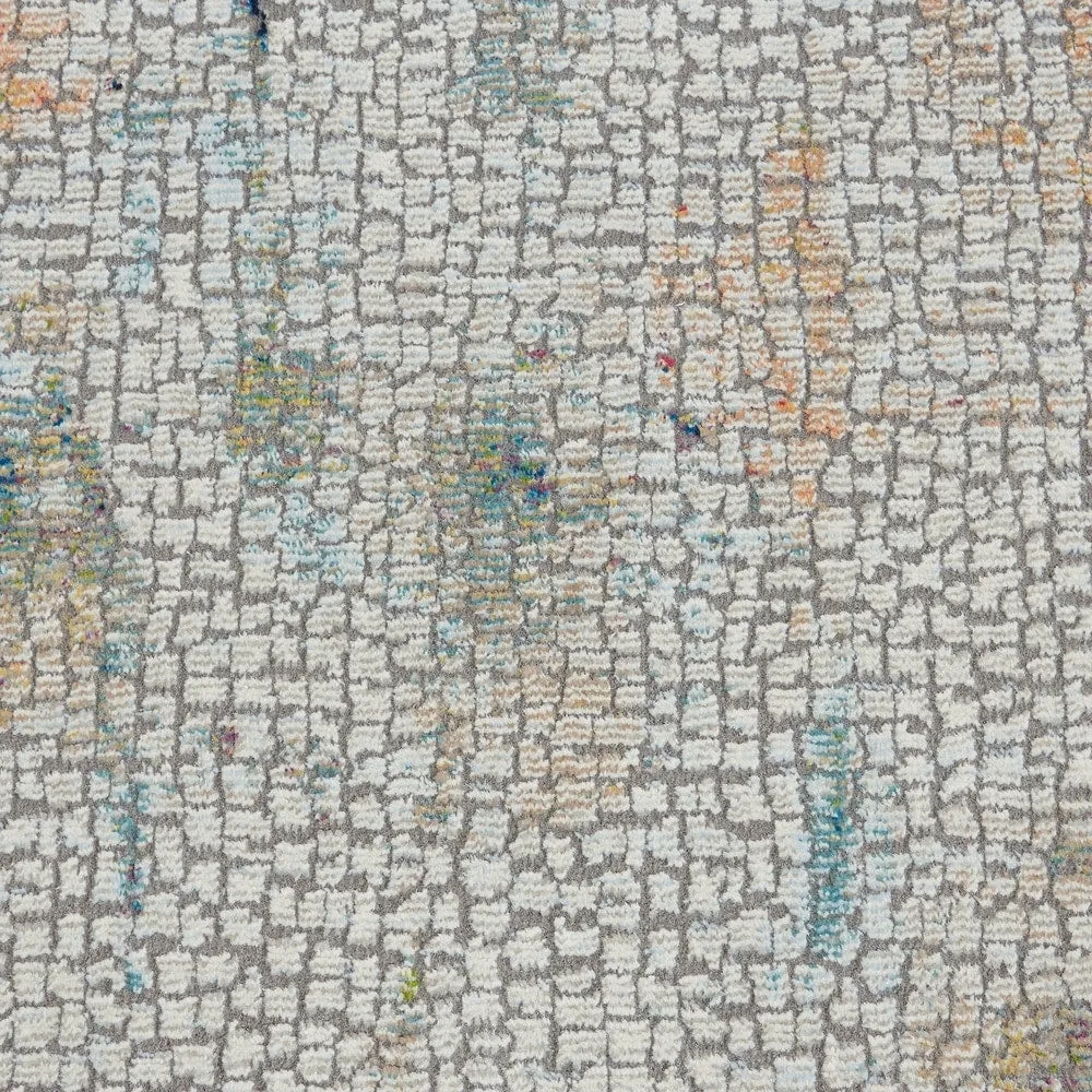 Nourison Global Vintage Textured Abstract Area Rug