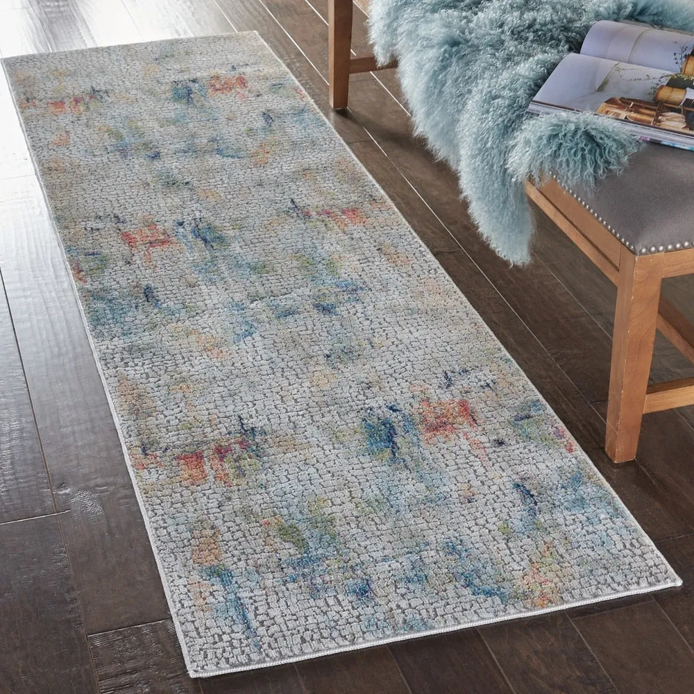 Nourison Global Vintage Textured Abstract Area Rug