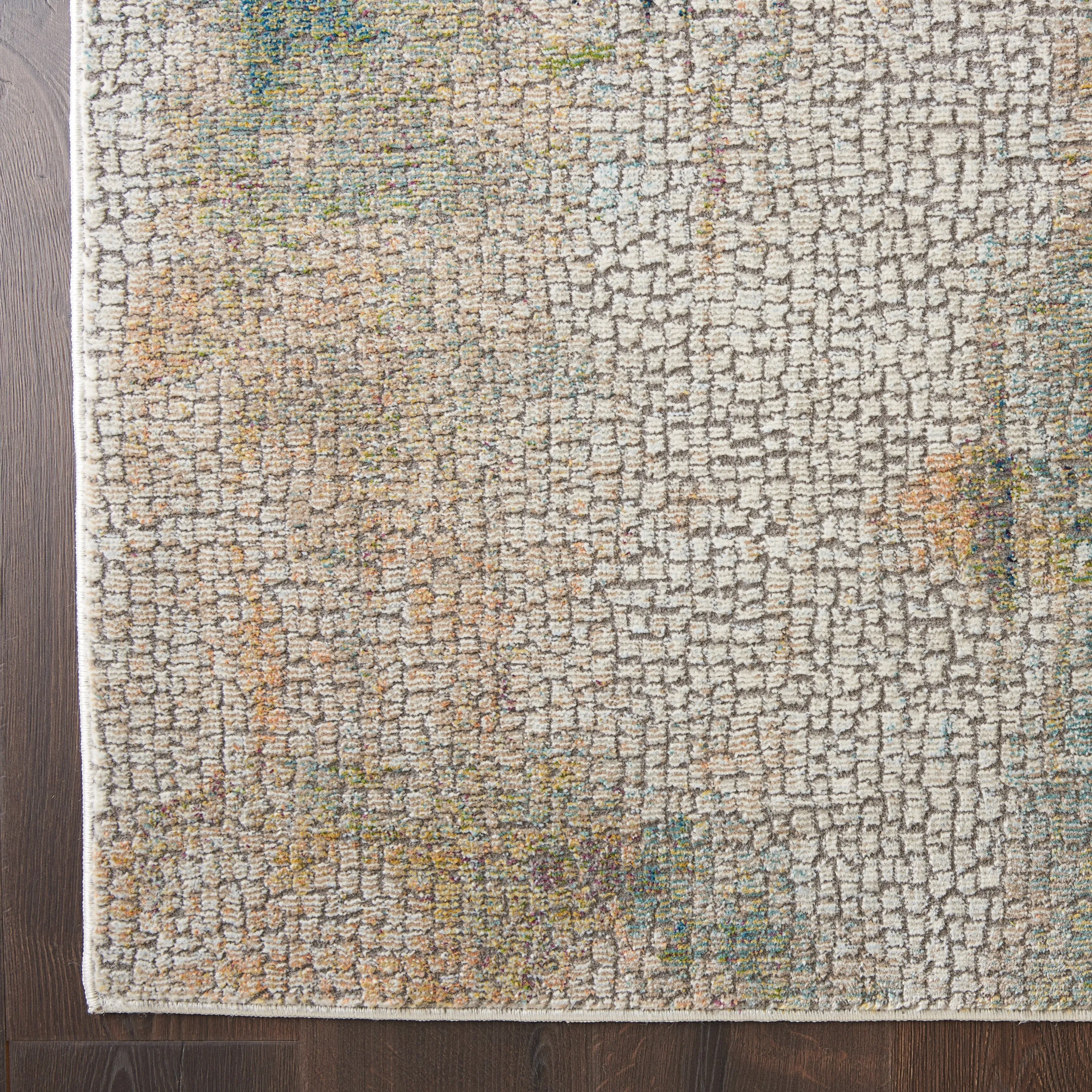 Nourison Global Vintage Textured Abstract Area Rug