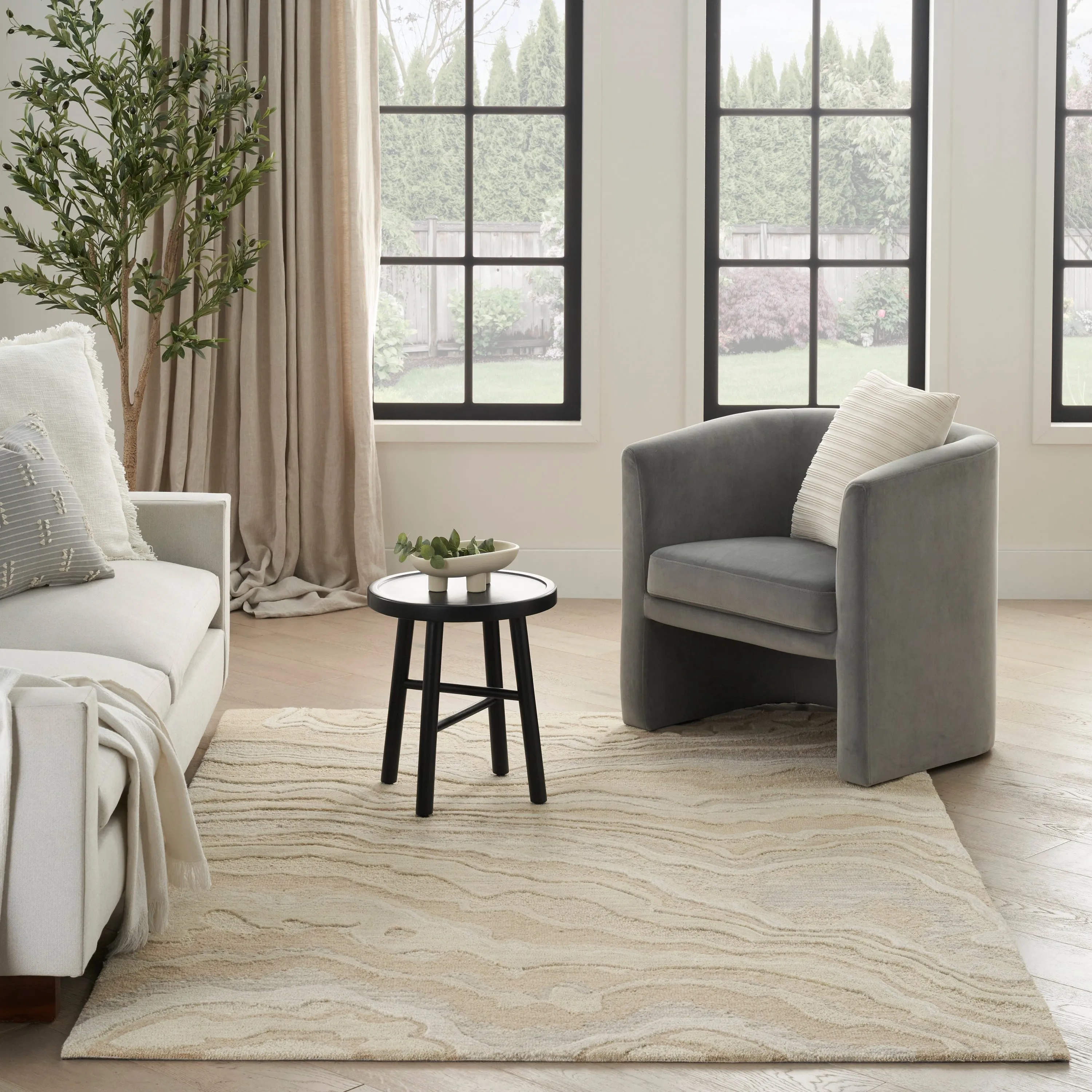 Nourison Graceful Indoor Abstract Area Rug