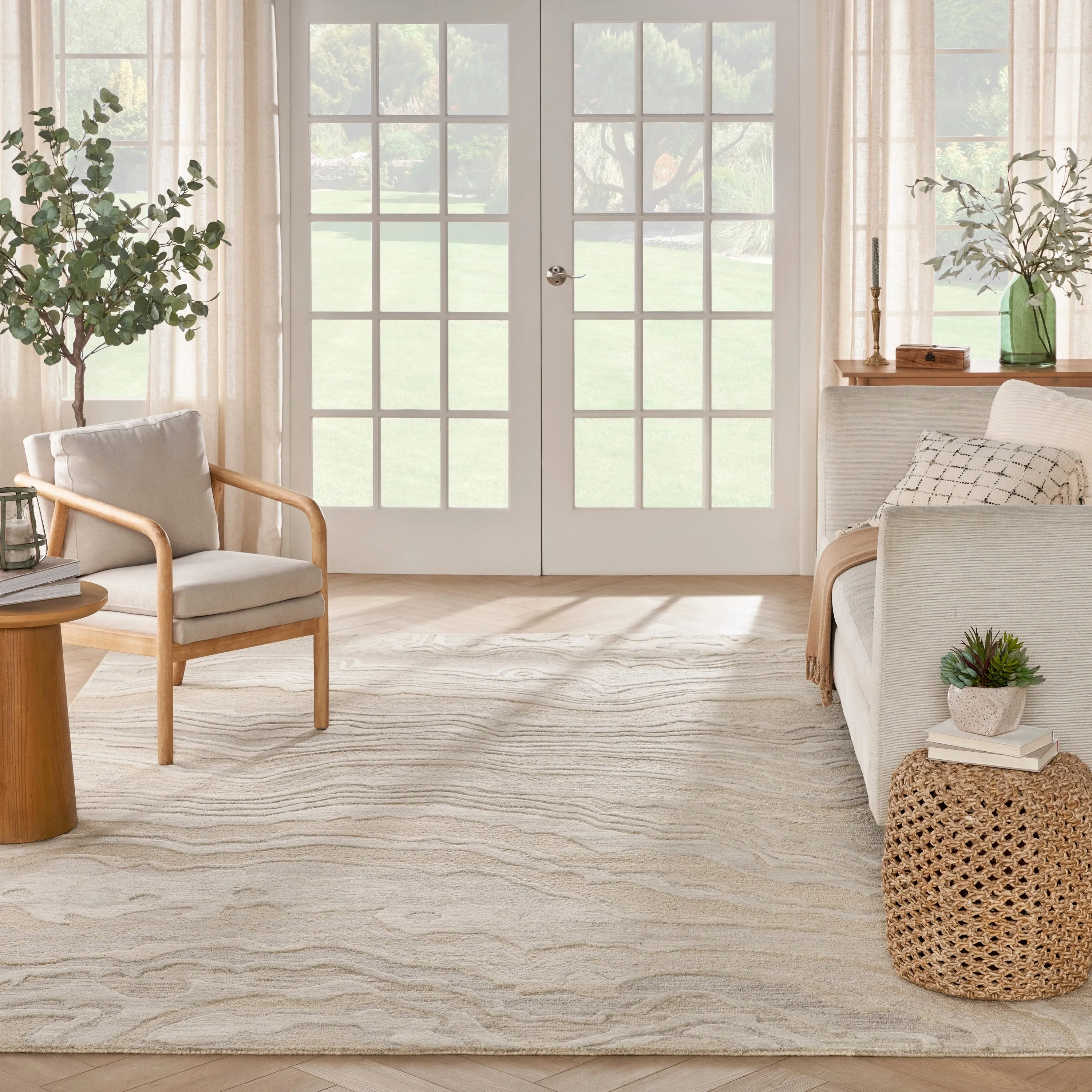 Nourison Graceful Indoor Abstract Area Rug
