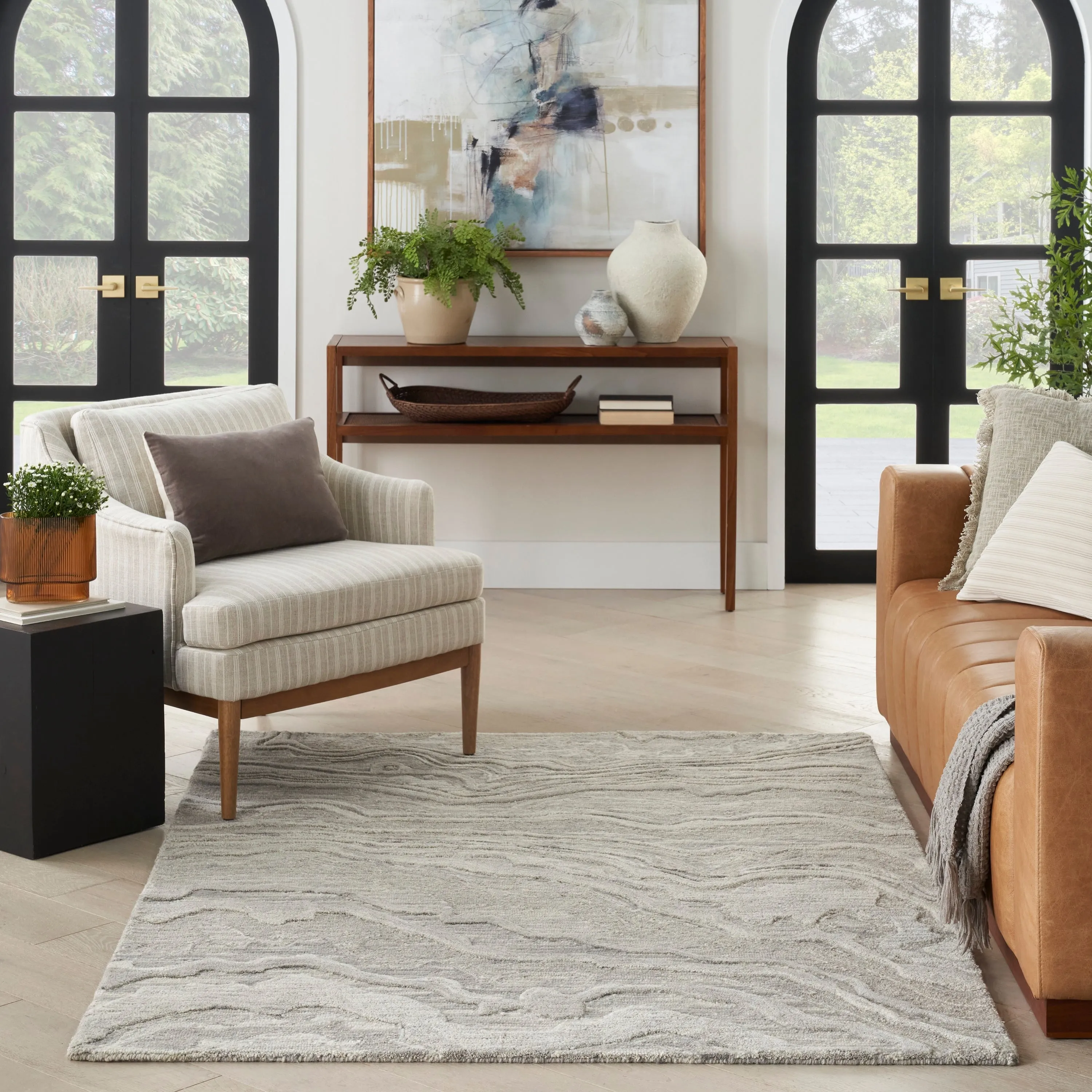 Nourison Graceful Indoor Abstract Area Rug