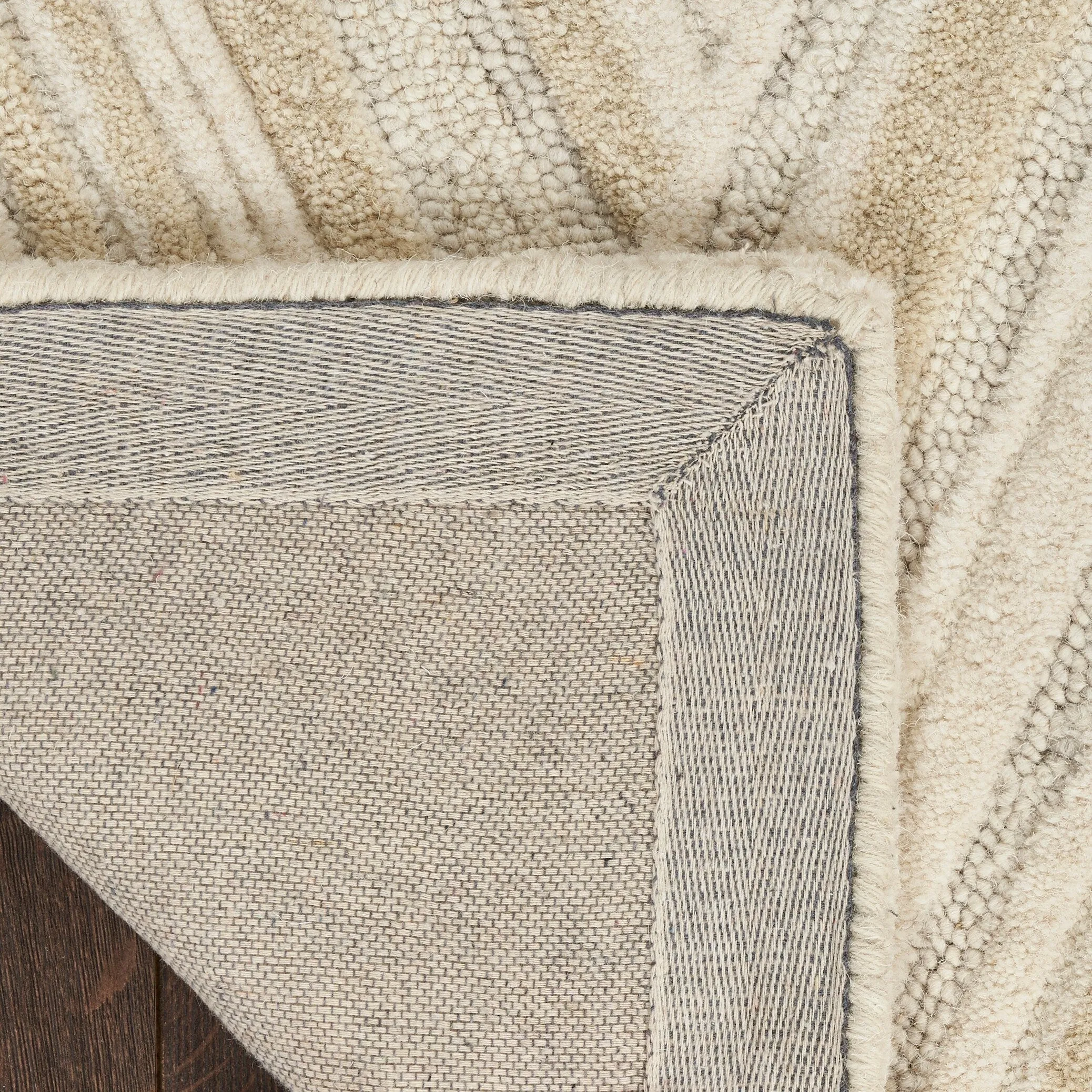 Nourison Graceful Indoor only Geometric Wool Area Rug