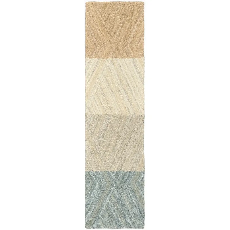 Nourison Graceful Indoor only Geometric Wool Area Rug