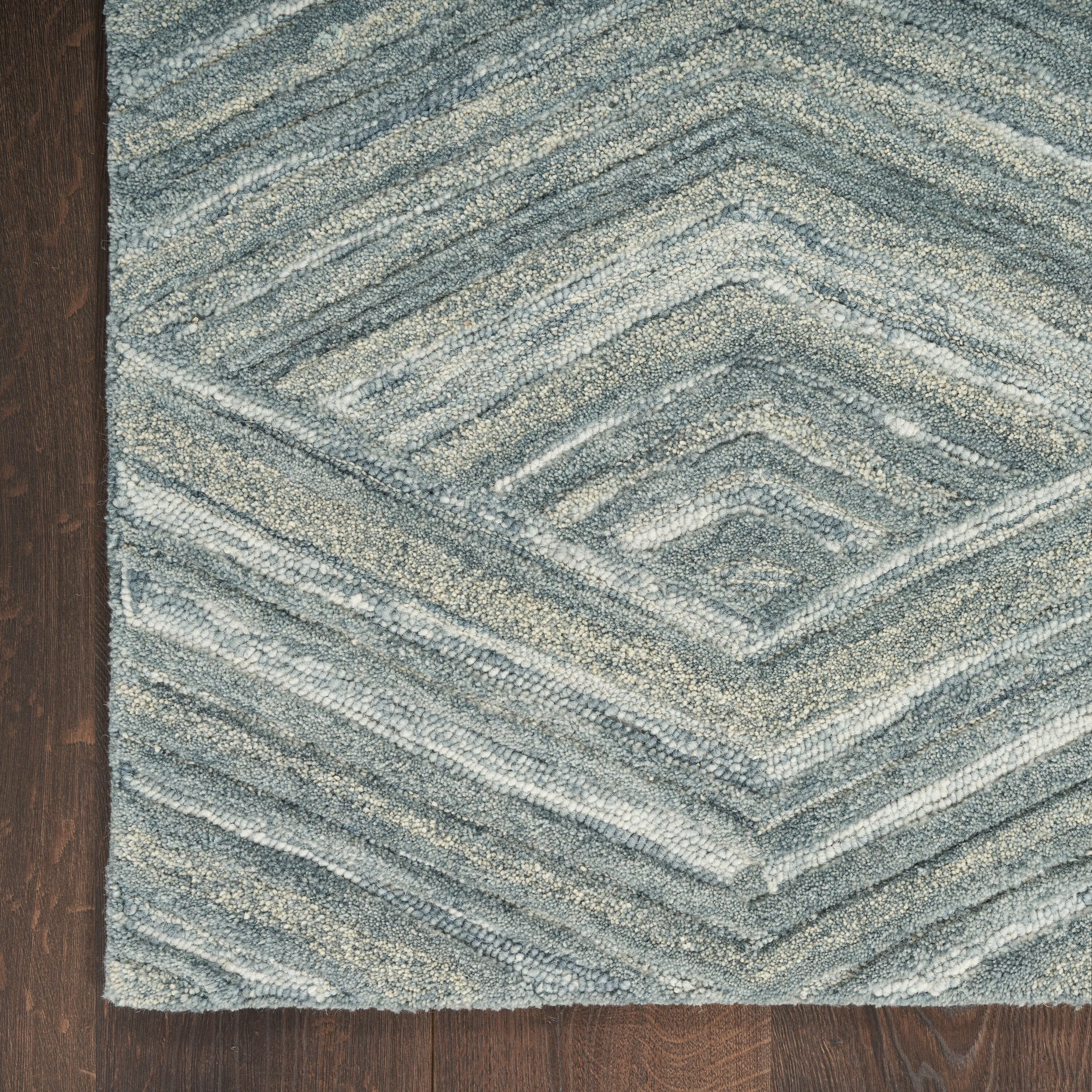 Nourison Graceful Indoor only Geometric Wool Area Rug