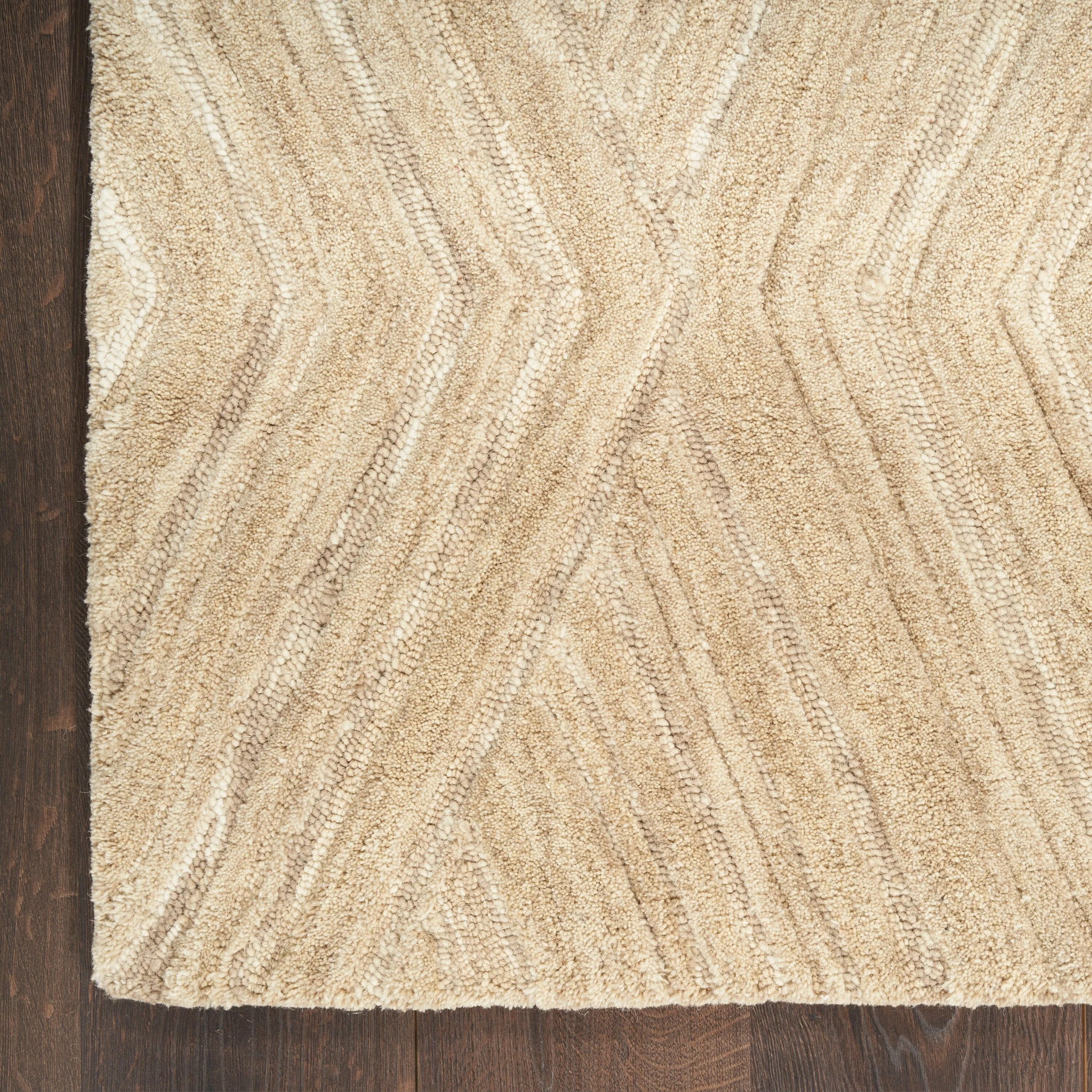 Nourison Graceful Indoor only Geometric Wool Area Rug
