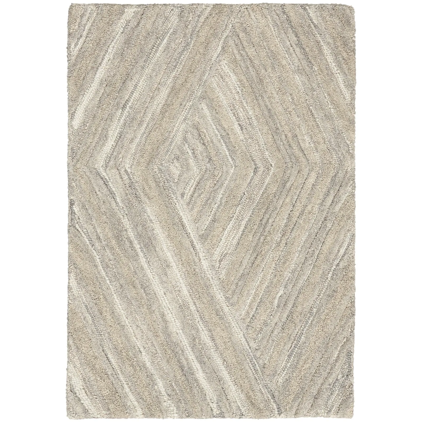 Nourison Graceful Indoor only Geometric Wool Area Rug