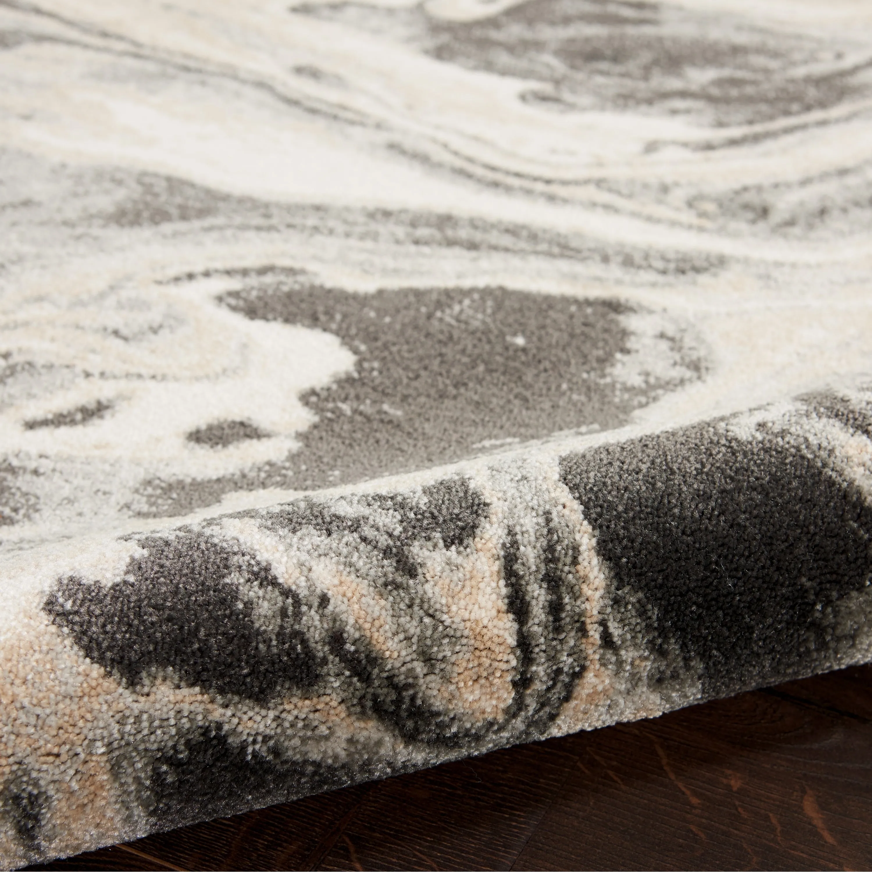 Nourison Home Neutral Modern Abstract Area Rug