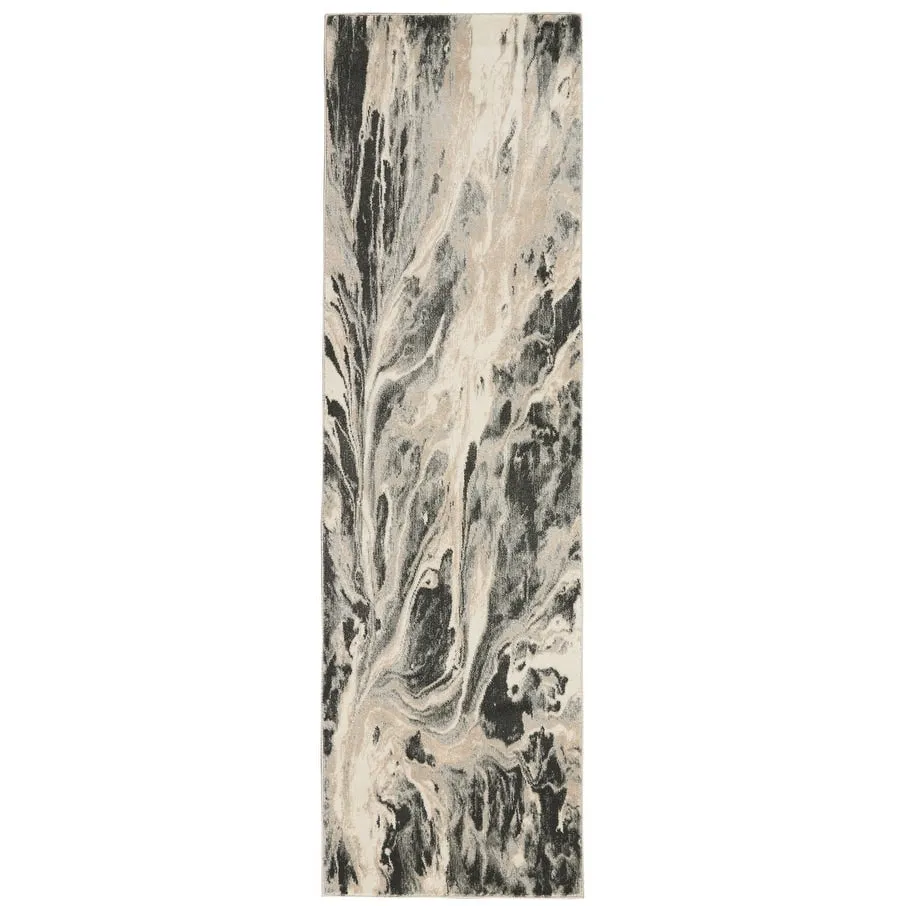 Nourison Home Neutral Modern Abstract Area Rug