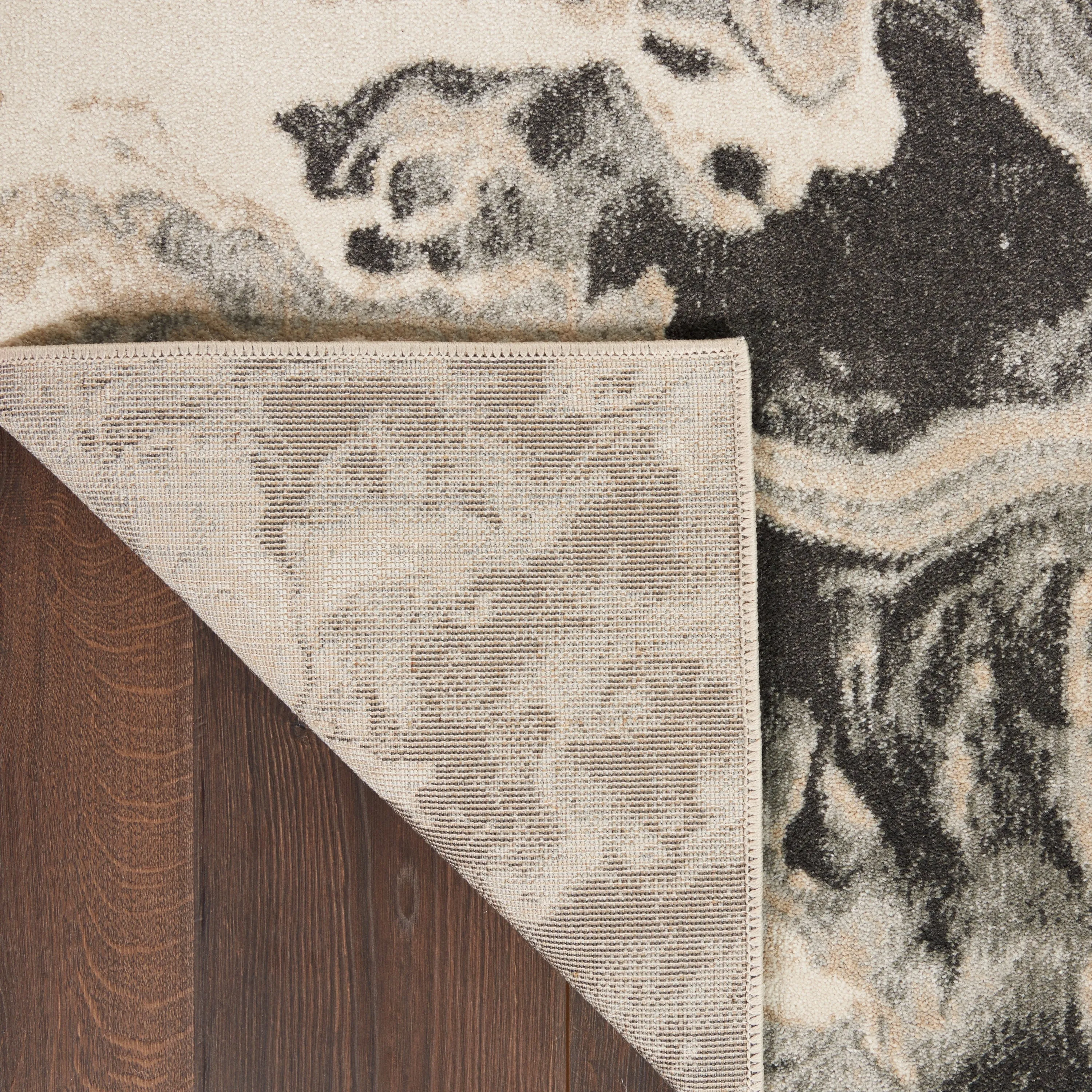Nourison Home Neutral Modern Abstract Area Rug