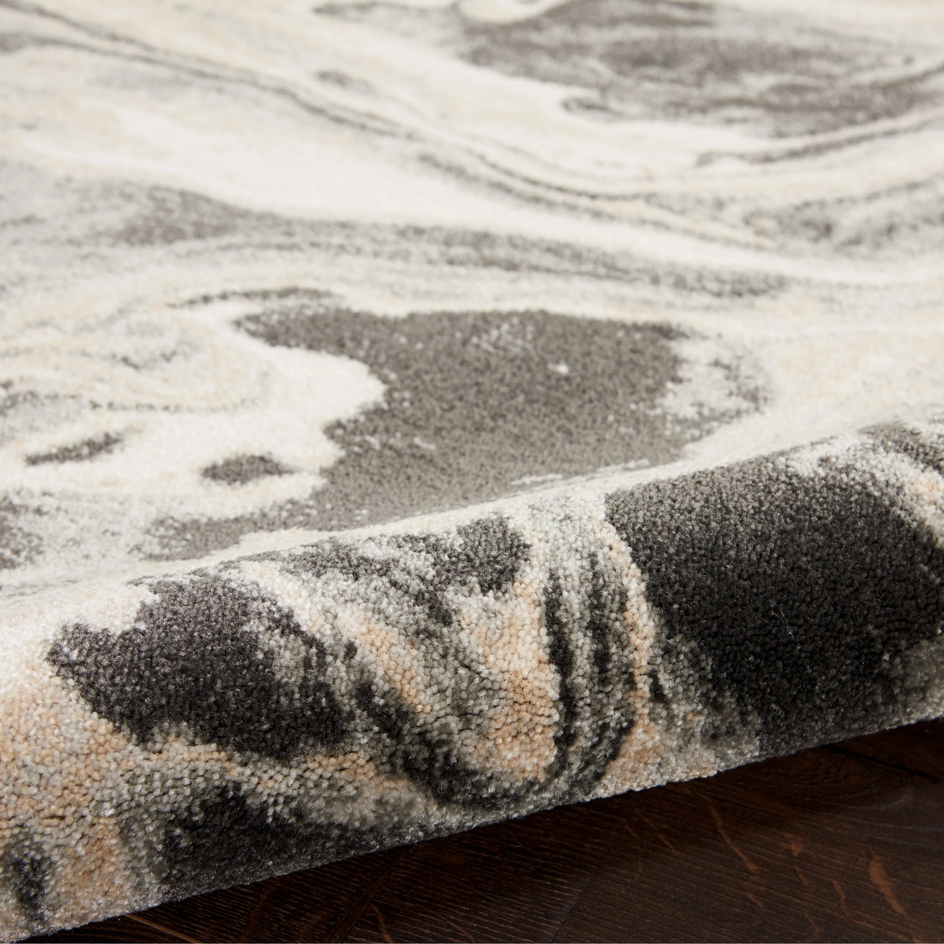 Nourison Home Neutral Modern Abstract Area Rug