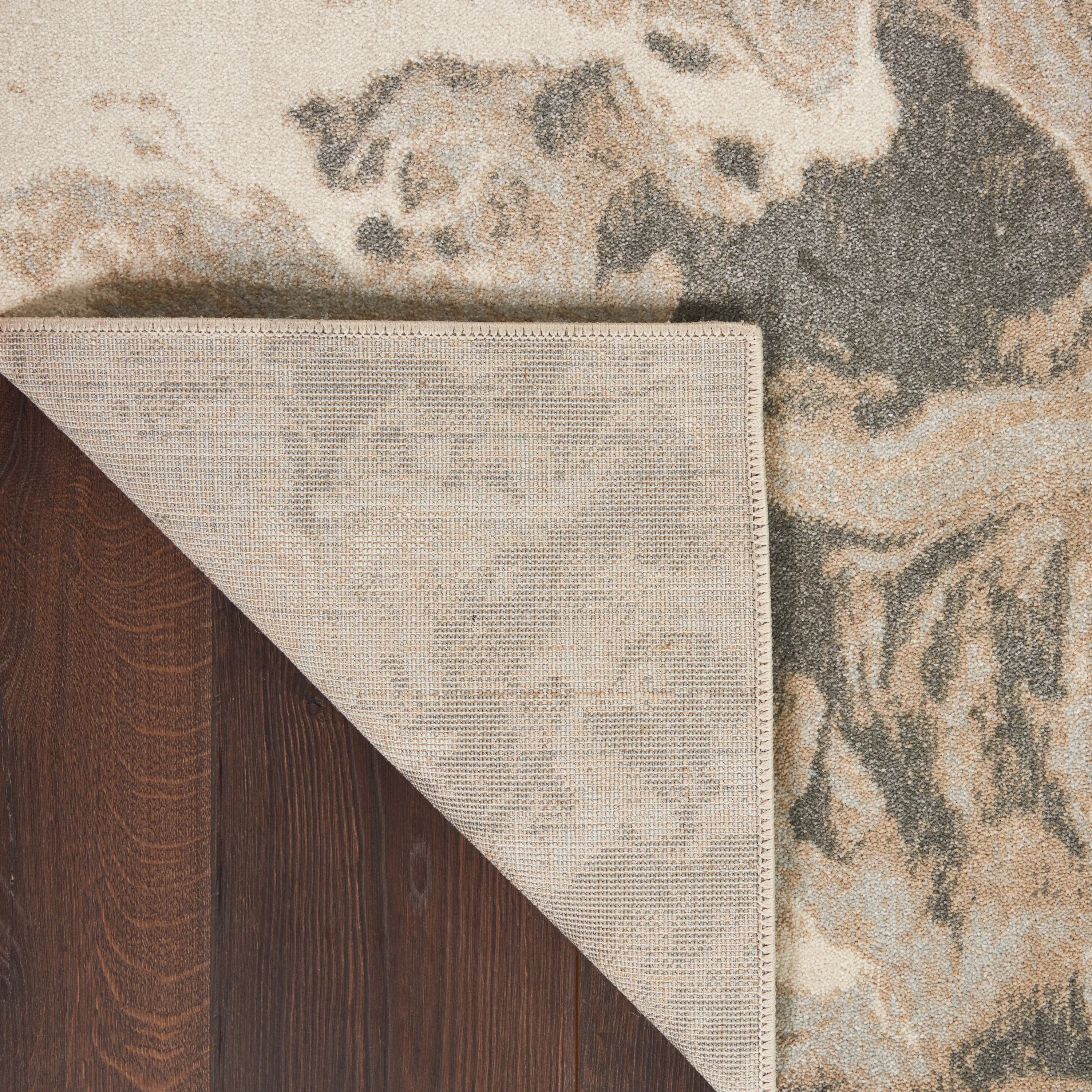 Nourison Home Neutral Modern Abstract Area Rug
