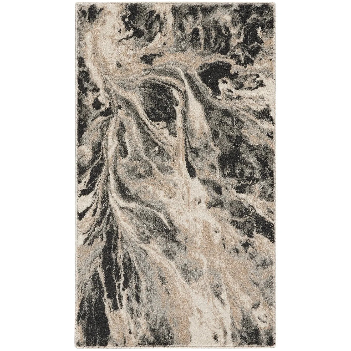 Nourison Home Neutral Modern Abstract Area Rug
