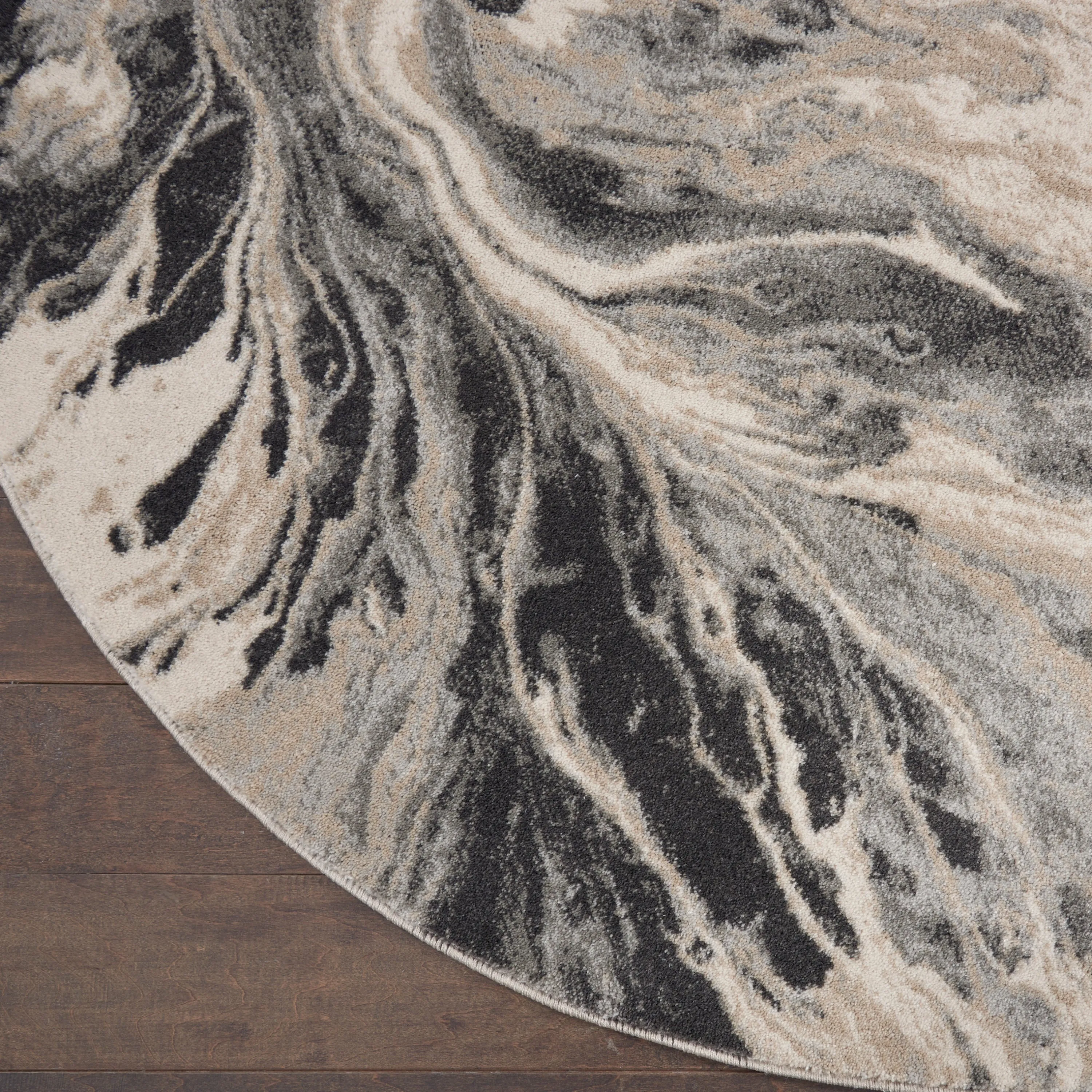 Nourison Home Neutral Modern Abstract Area Rug