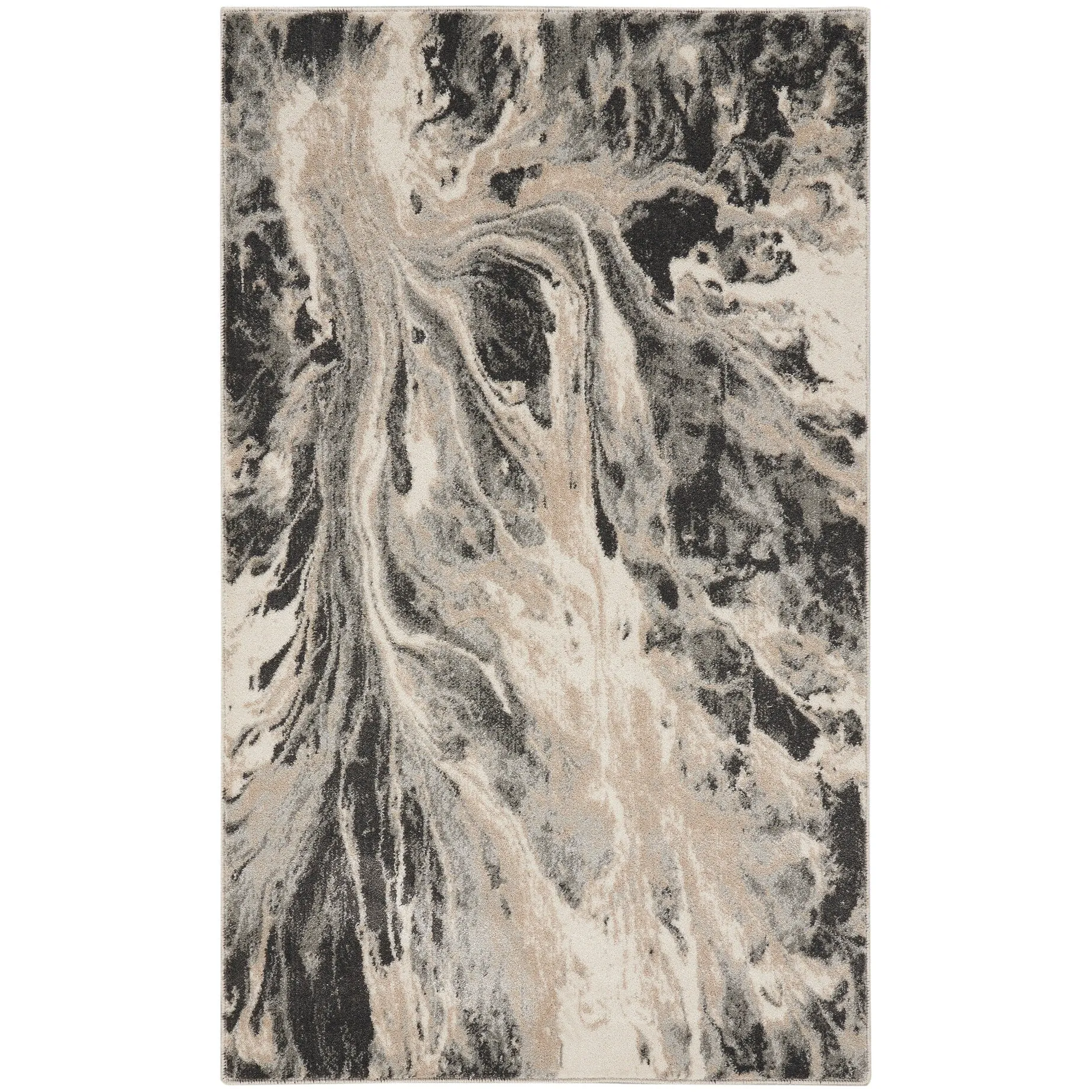 Nourison Home Neutral Modern Abstract Area Rug