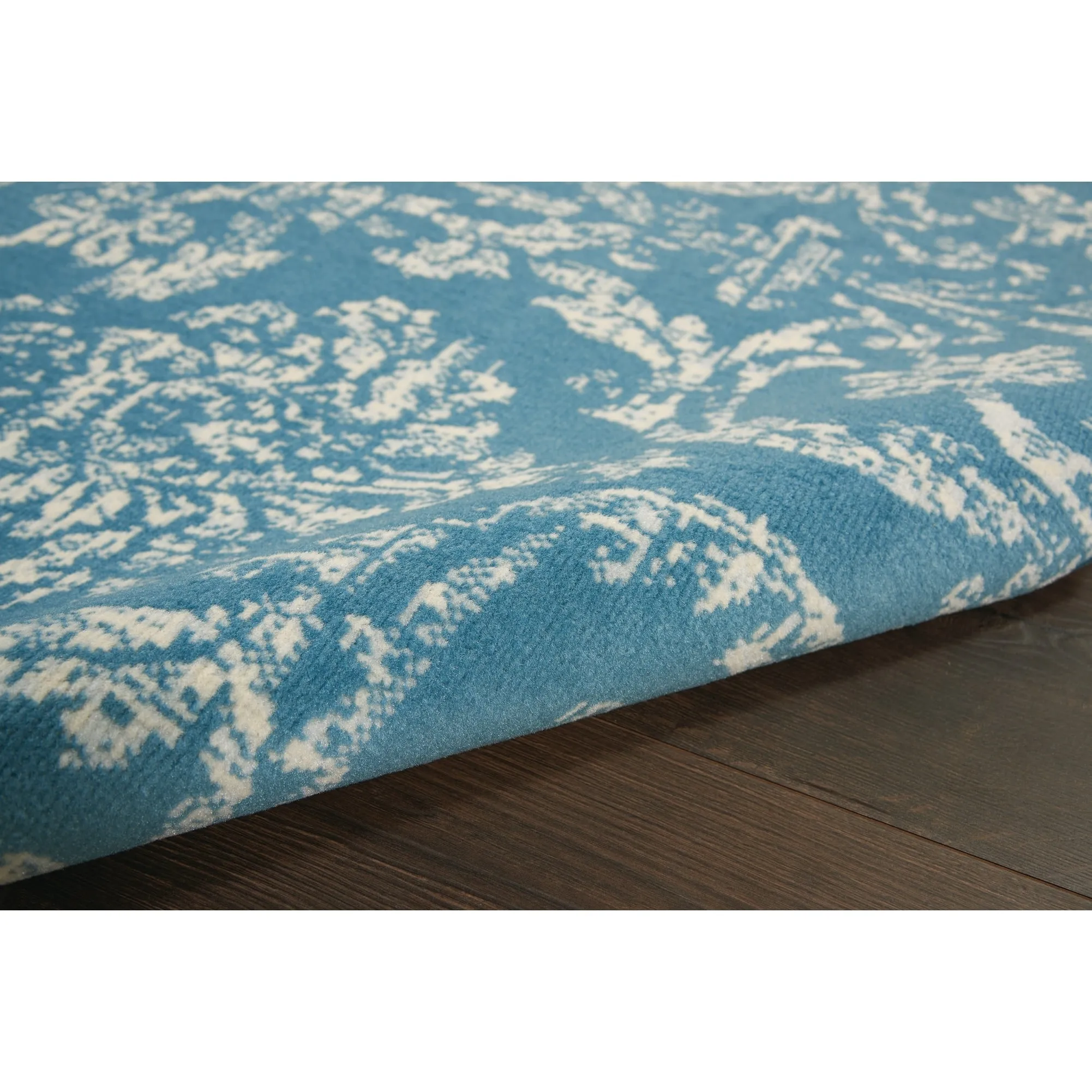 Nourison Jubilant Vintage Farmhouse Damask Area Rug
