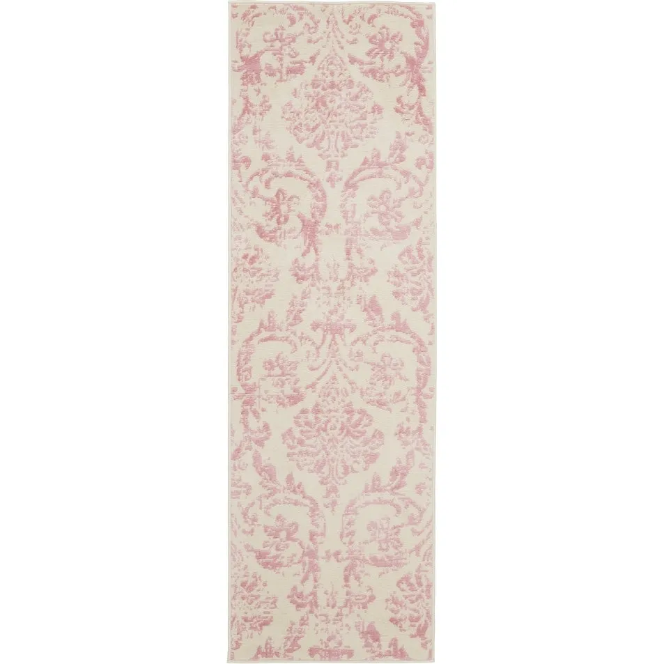 Nourison Jubilant Vintage Farmhouse Damask Area Rug