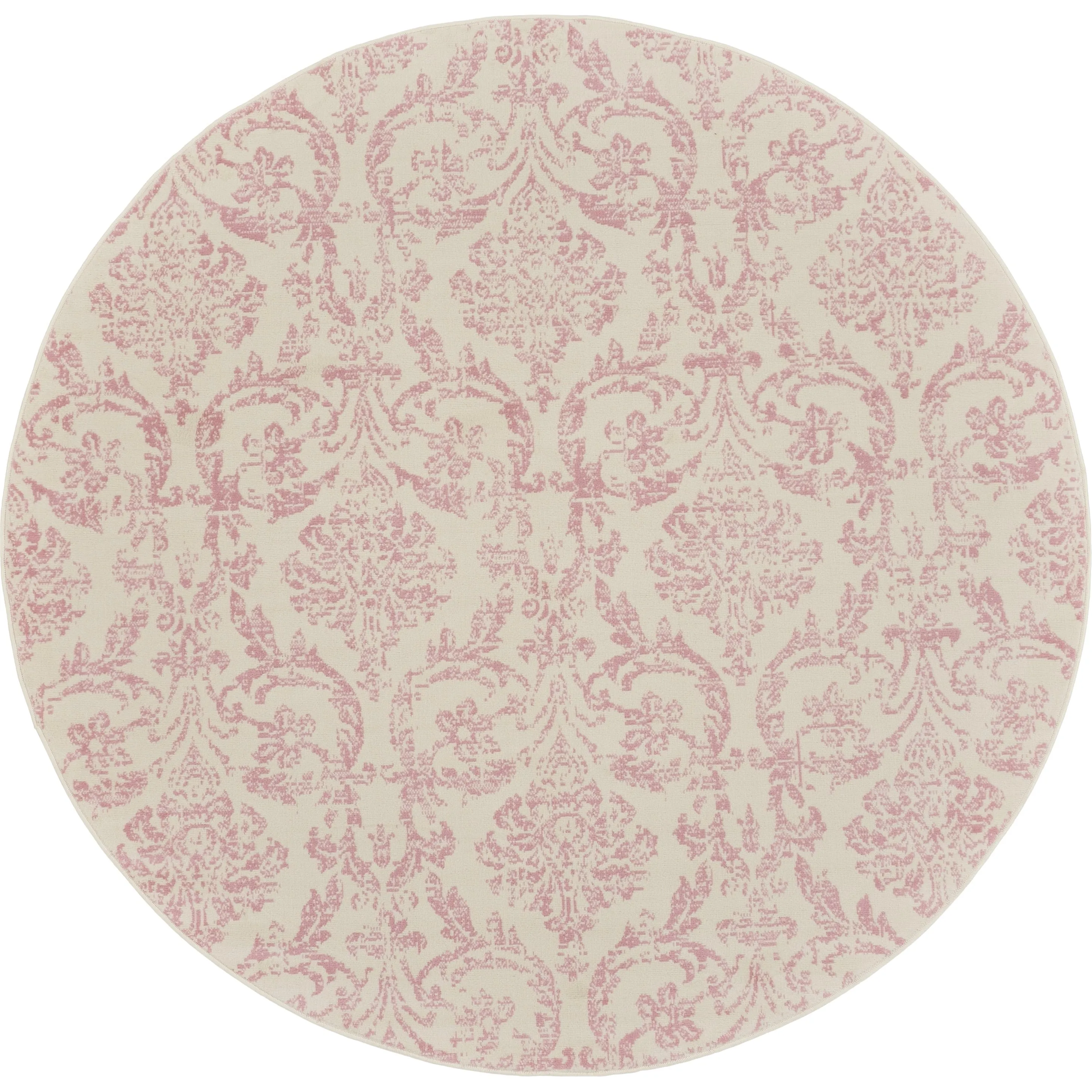 Nourison Jubilant Vintage Farmhouse Damask Area Rug
