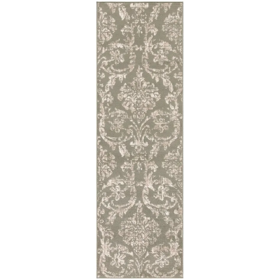 Nourison Jubilant Vintage Farmhouse Damask Area Rug