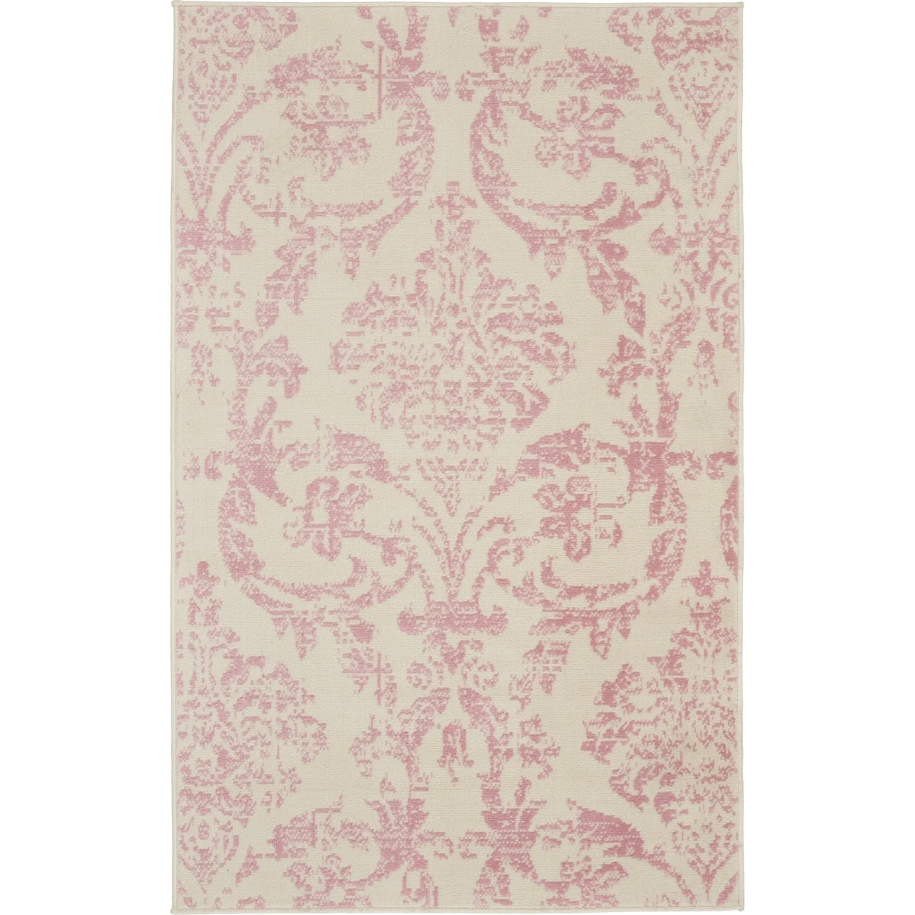 Nourison Jubilant Vintage Farmhouse Damask Area Rug