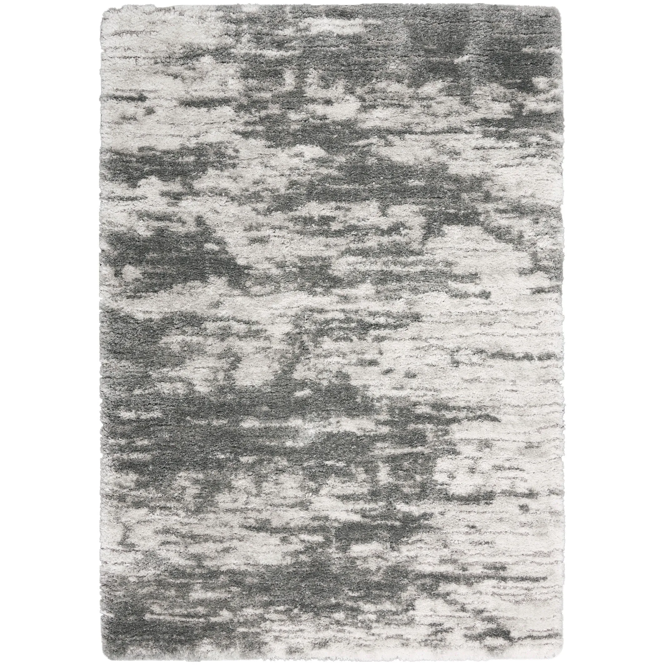 Nourison Luxurious Shag 1.25 Plush Contemporary Abstract Area Rug