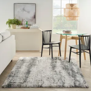 Nourison Luxurious Shag High Pile Contemporary Abstract Area Rug