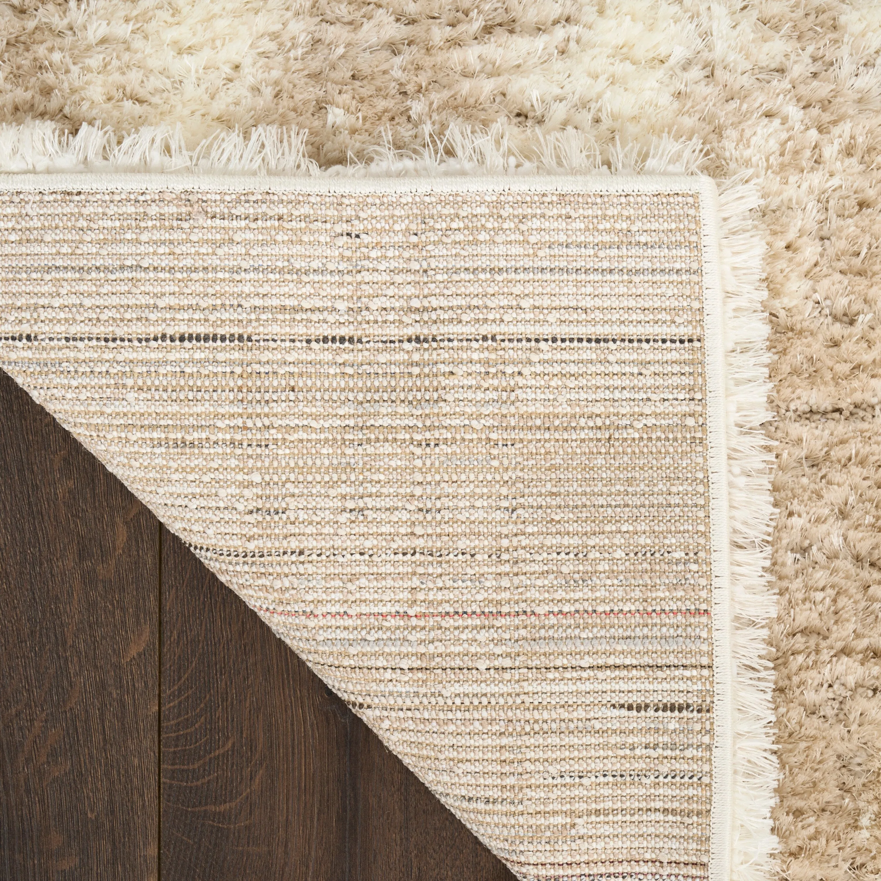 Nourison Luxurious Shag High Pile Contemporary Abstract Area Rug