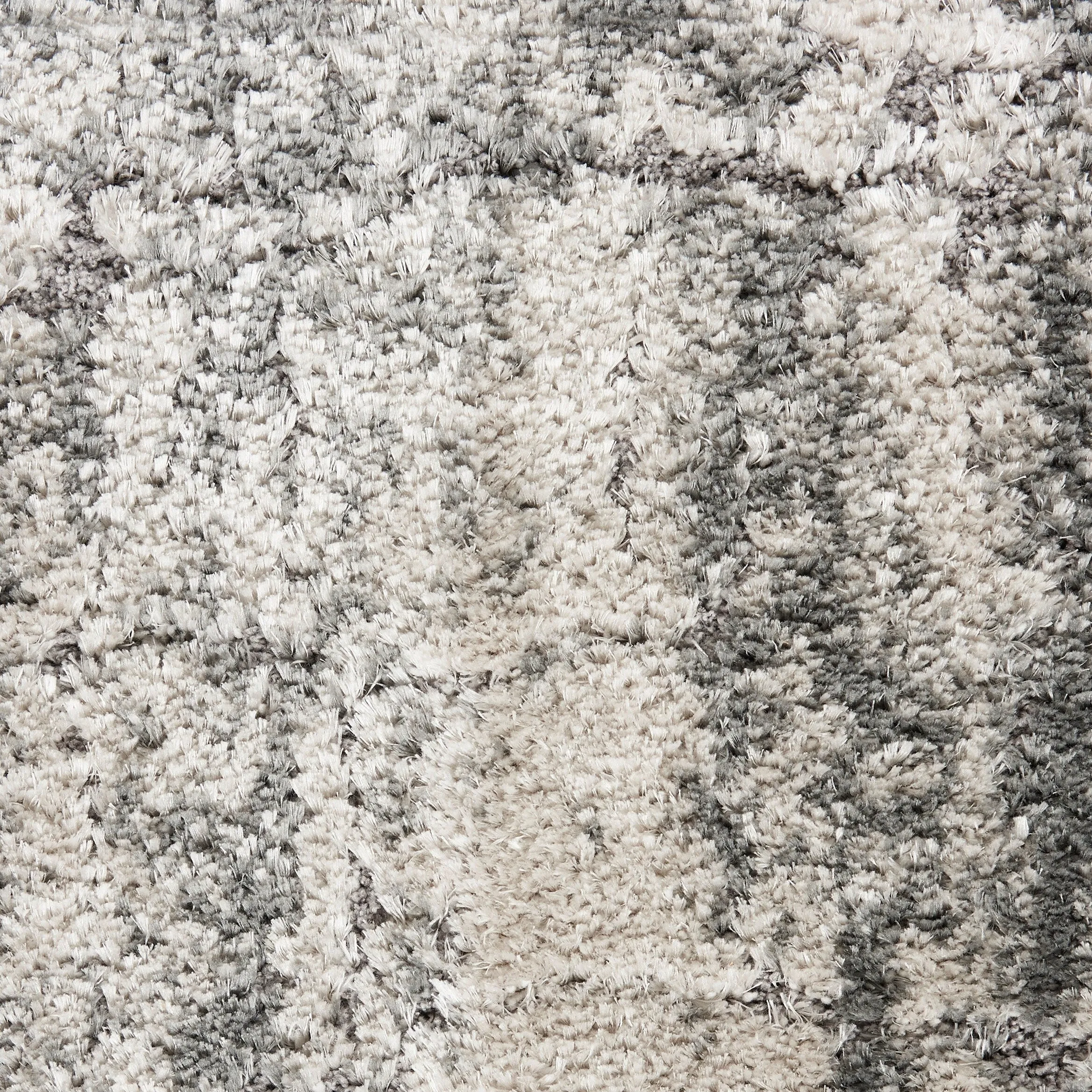 Nourison Luxurious Shag High Pile Contemporary Abstract Area Rug