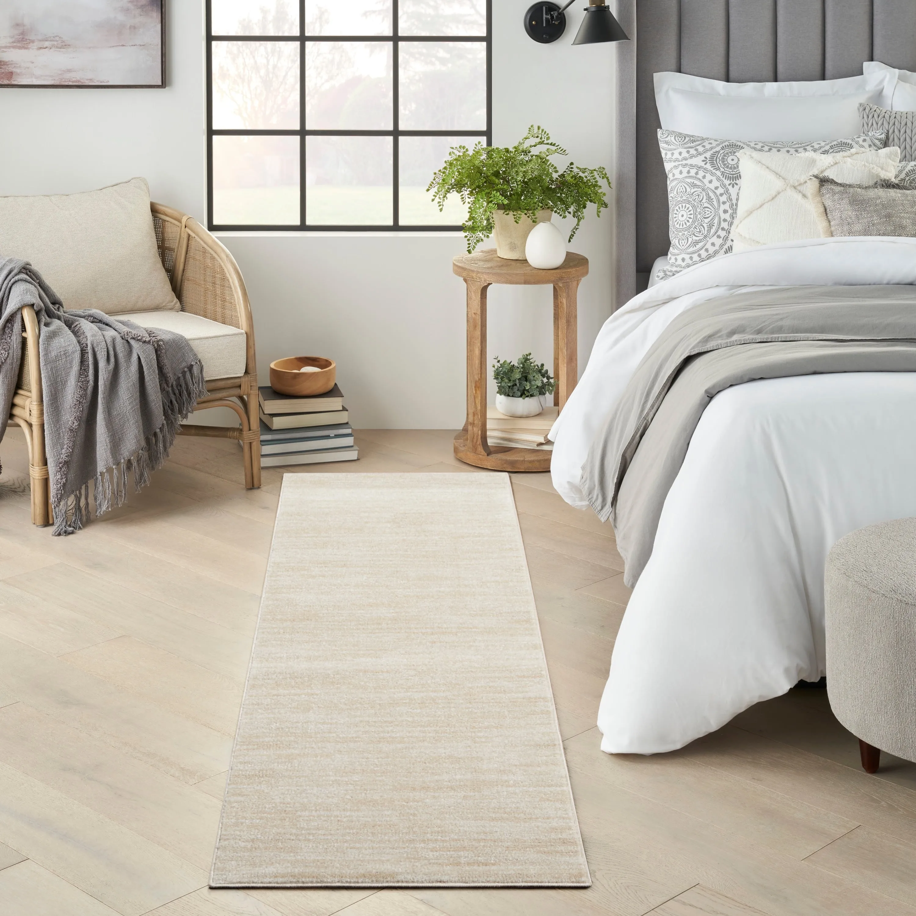 Nourison Modern Solid Indoor/Outdoor Area Rug