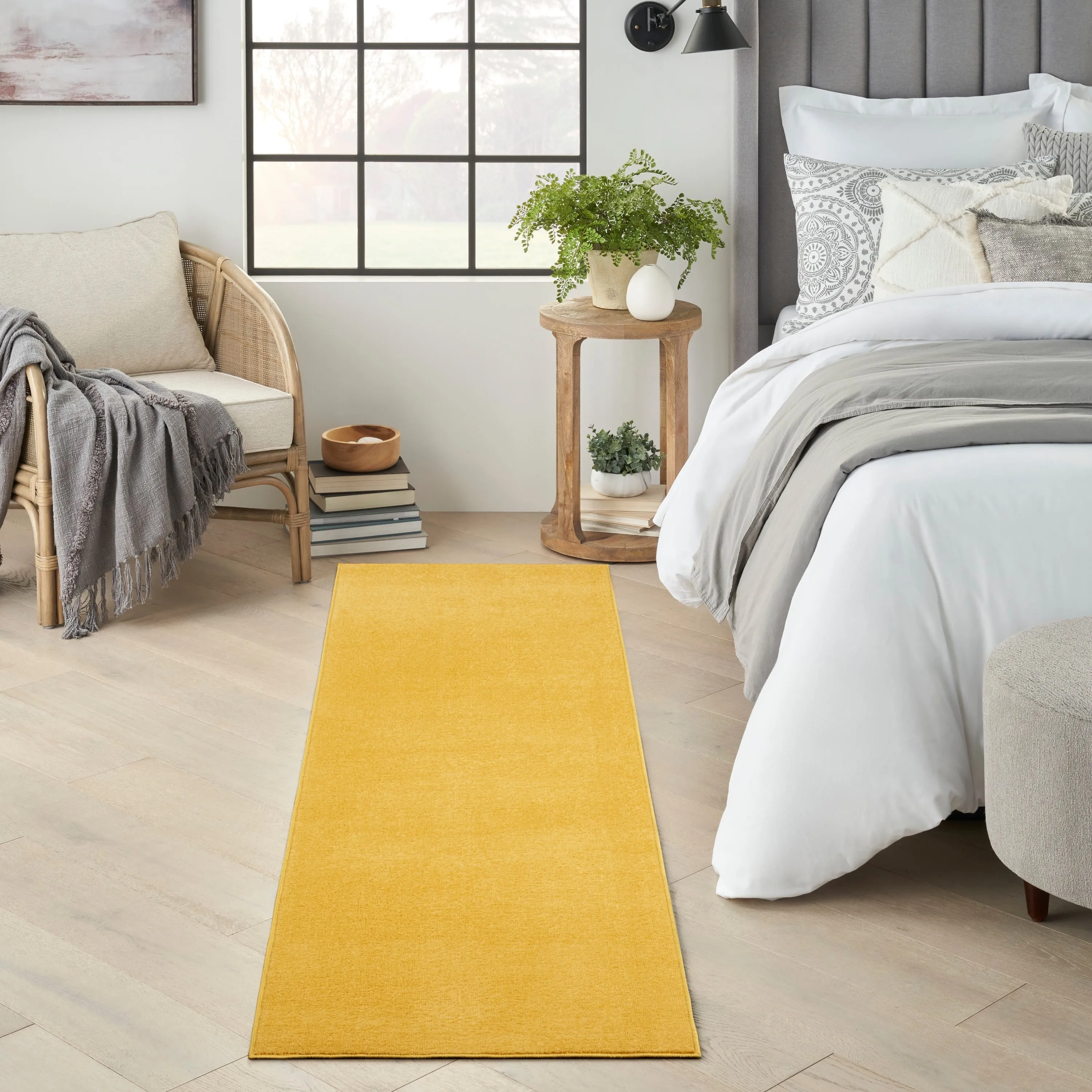 Nourison Modern Solid Indoor/Outdoor Area Rug